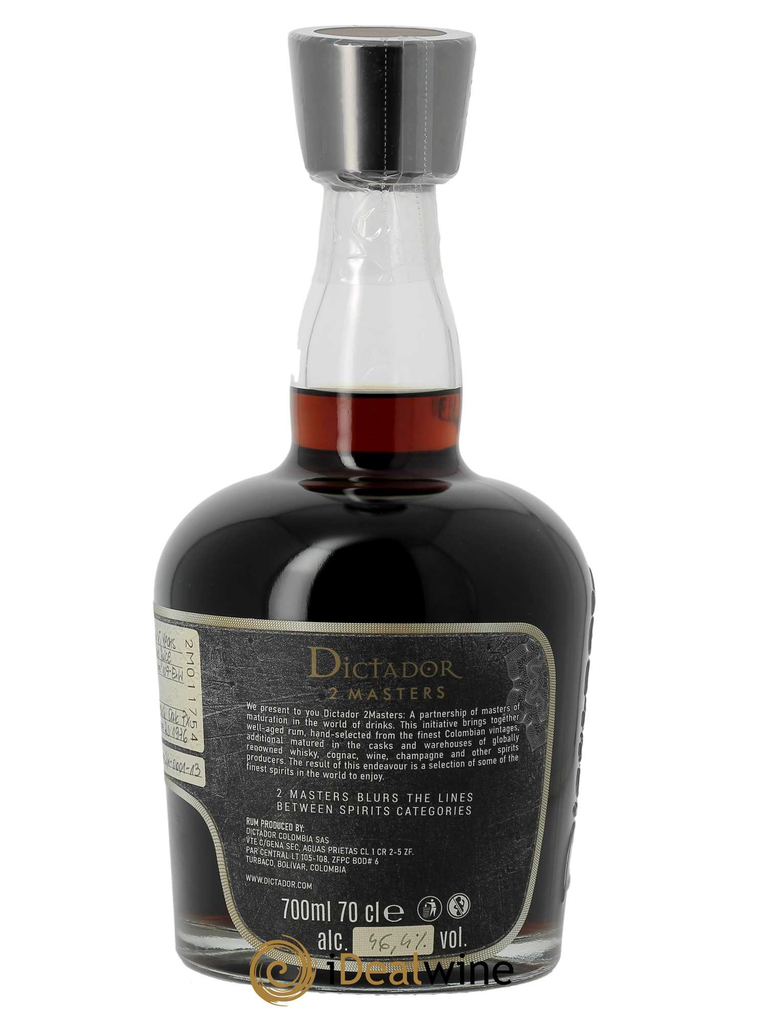 Rhum Dictador 2 Masters Ximenez-Spinola (70cl) - Posten von 1 Flasche - 3