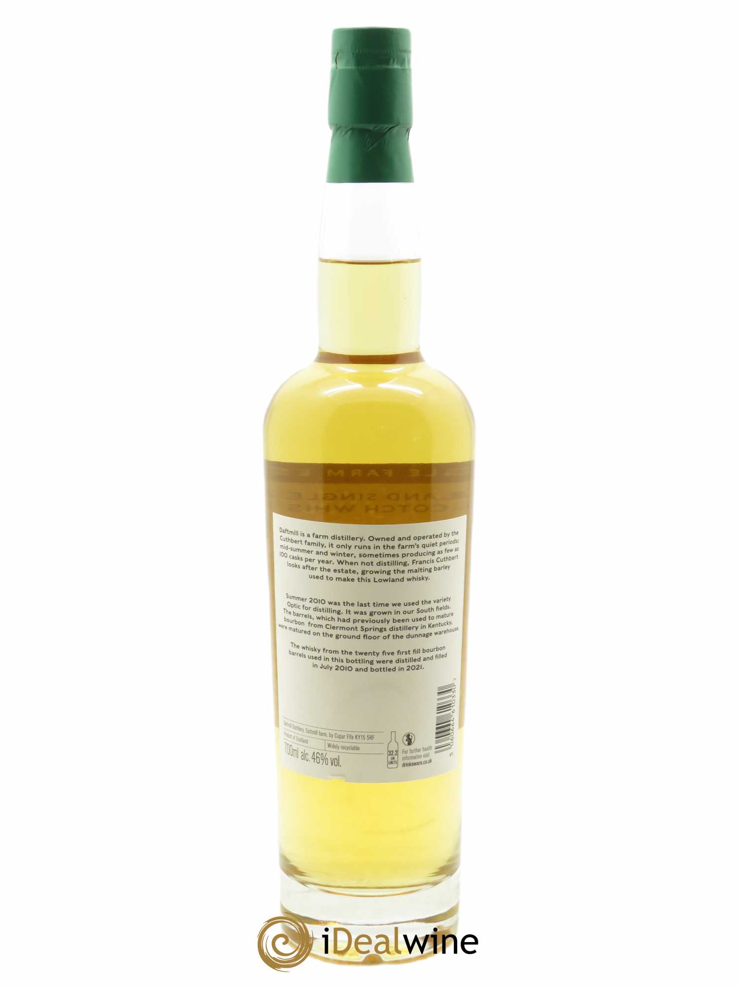 Whisky Daftmill Summer Release B. Bros (70cl) 2010 - Lot de 1 bouteille - 1
