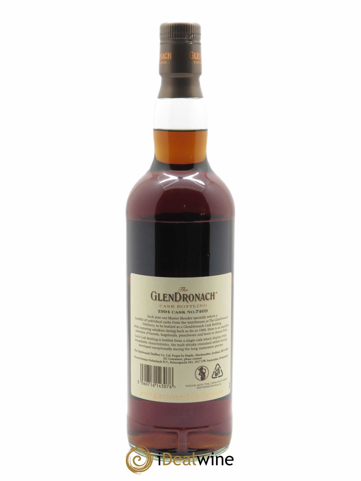 Glendronach 27 ans Oloroso Puncheon Single Cask Batch 19 (70cl) 1994 - Lot de 1 bouteille - 2