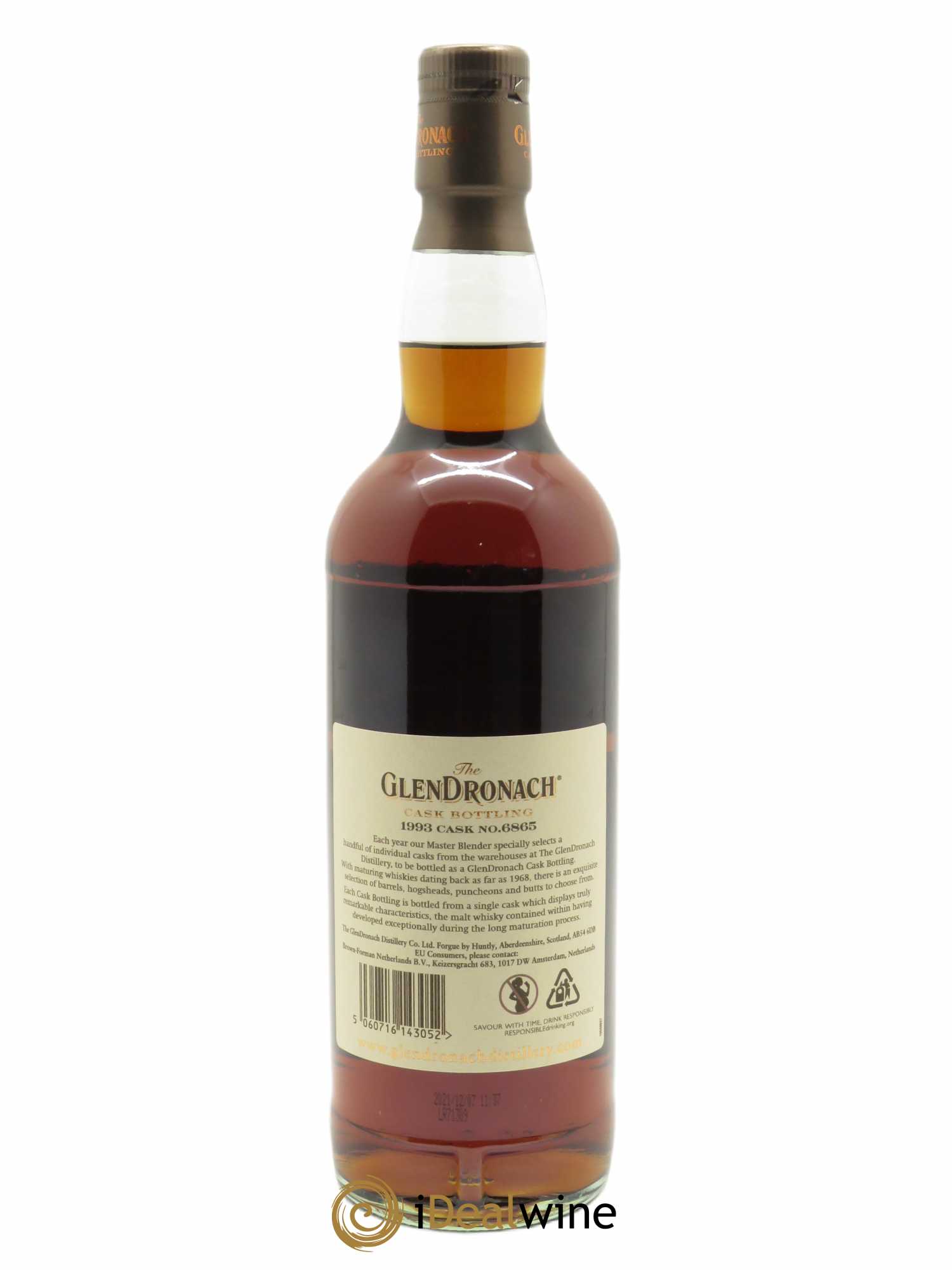 Glendronach 28 ans Oloroso Puncheon Single Cask Batch 19 (70cl) 1993 - Lot de 1 bouteille - 2