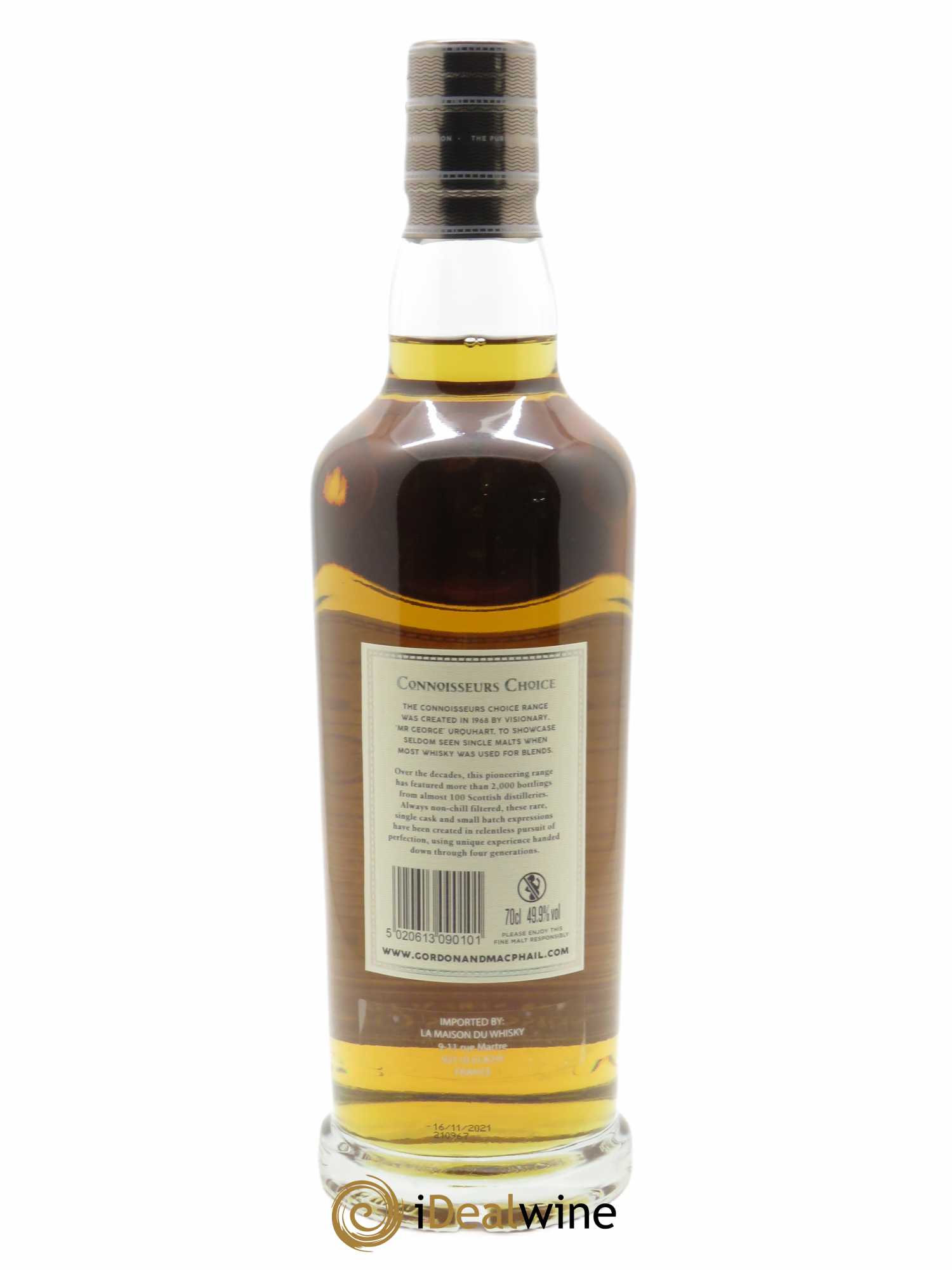 Whisky Glencadam 27 ans Gordon & Macphail (70cl) 1994 - Lot de 1 bouteille - 2