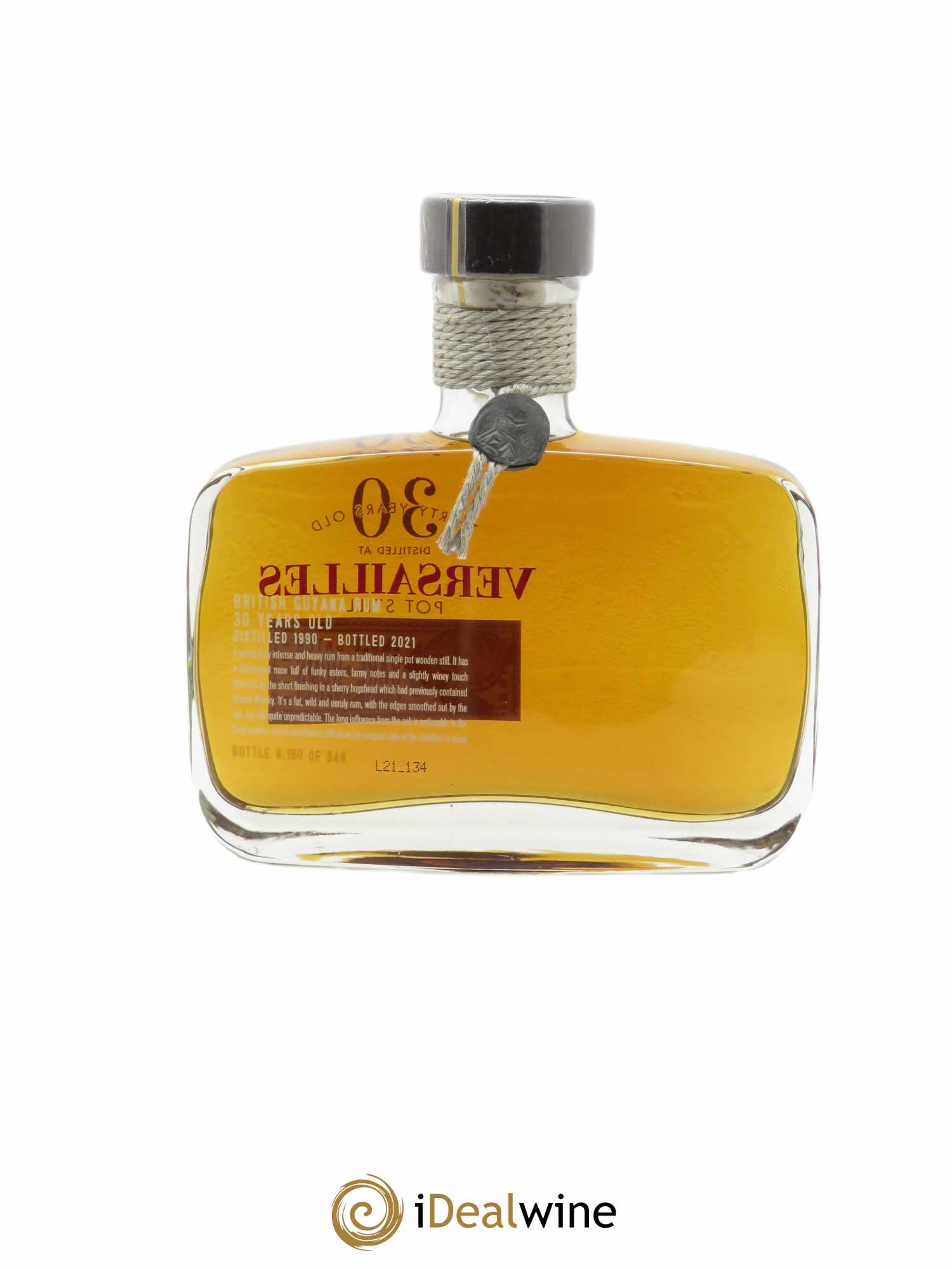 Rum Nation Versailles 1990 - Lotto di 1 bottiglia - 3