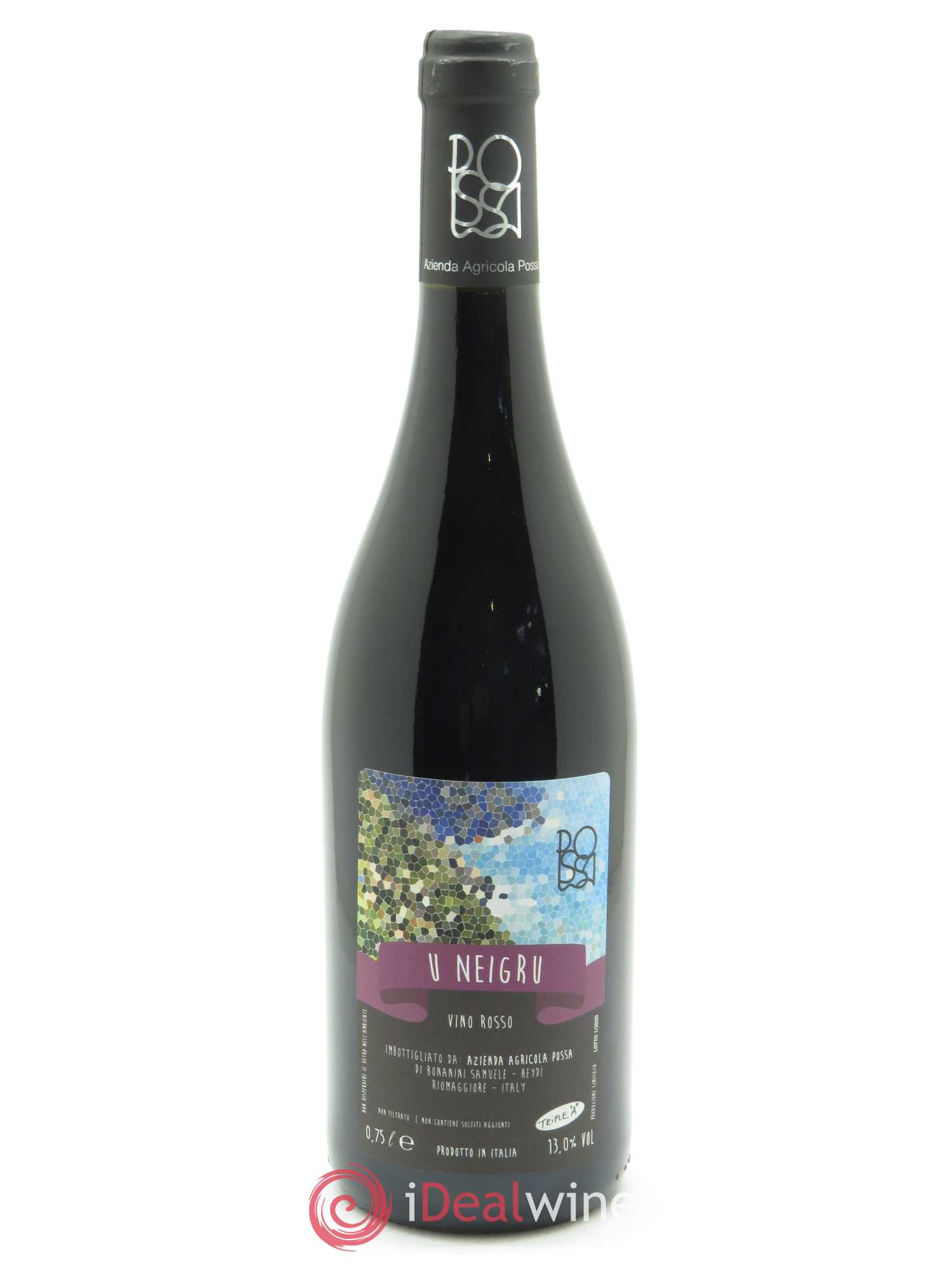 Vini Rosso U Neigru Azienda Agricola Possa - Lot de 1 bouteille - 0