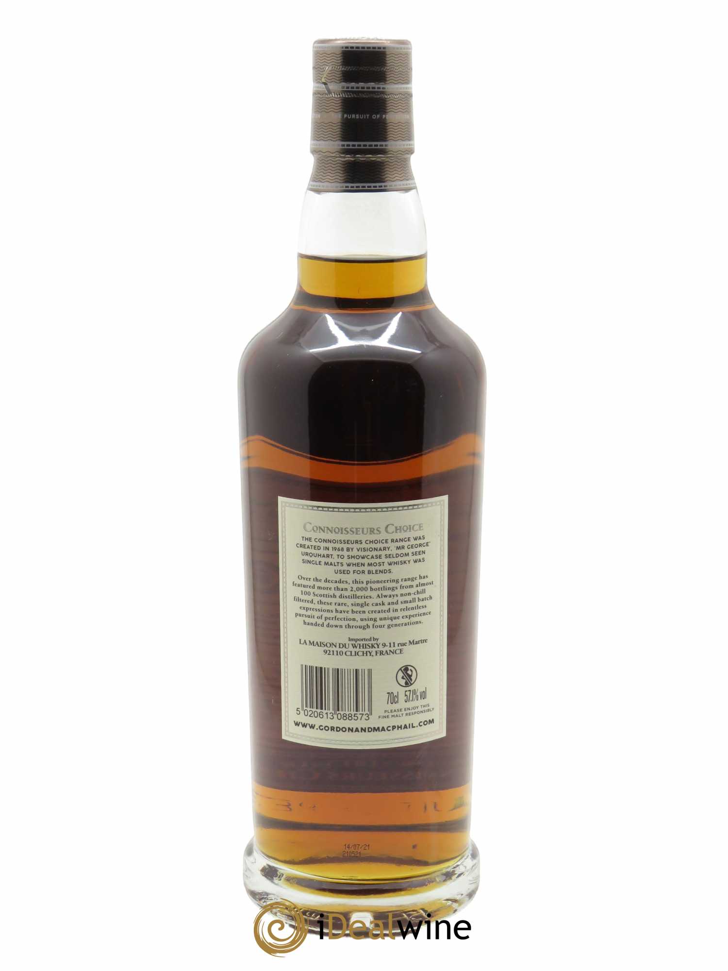 Whisky Ardmore 21 ans Gordon & Macphail  - Lot de 1 bouteille - 2
