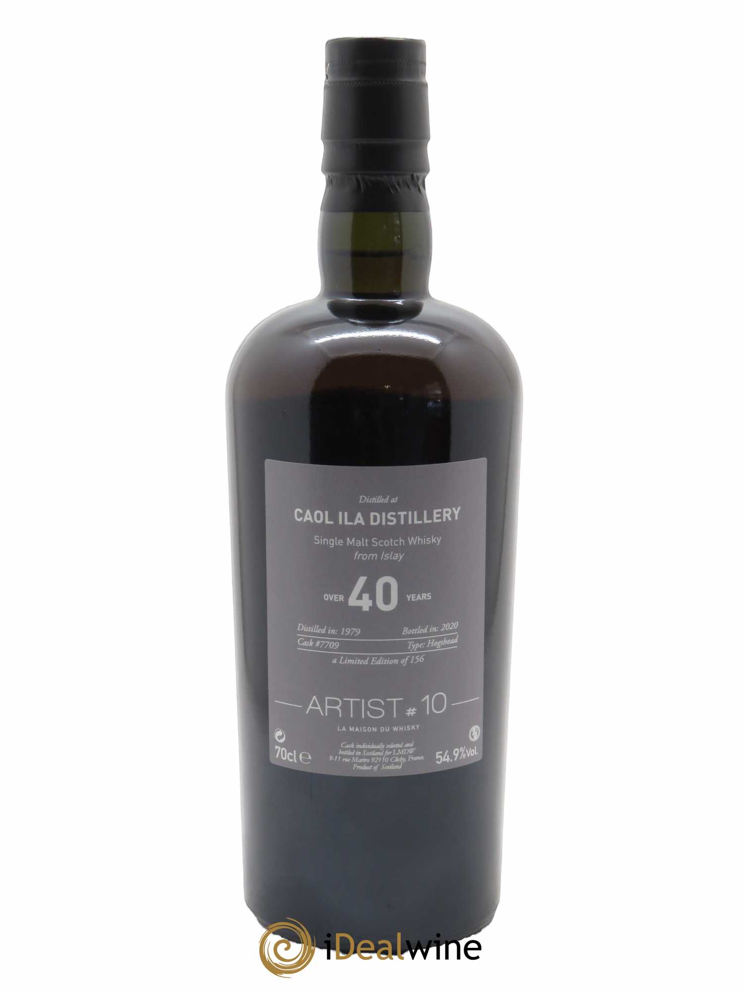 Whisky Caol Ila  Over 40 Years Artist 10th Anniversary S.V  - Lot de 1 bouteille - 2