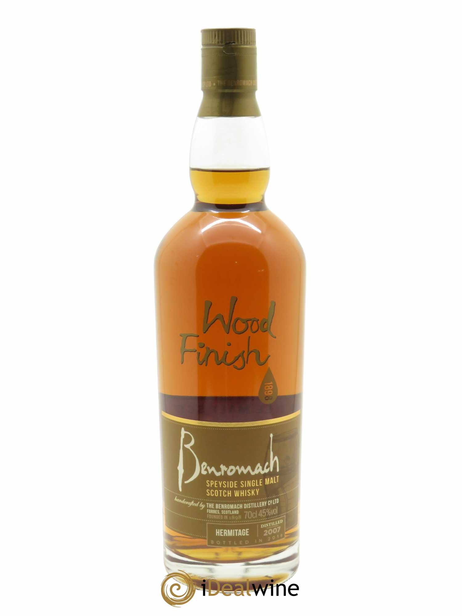 Whisky Benromach Hermitage (70cl) 2007 - Posten von 1 Flasche - 1