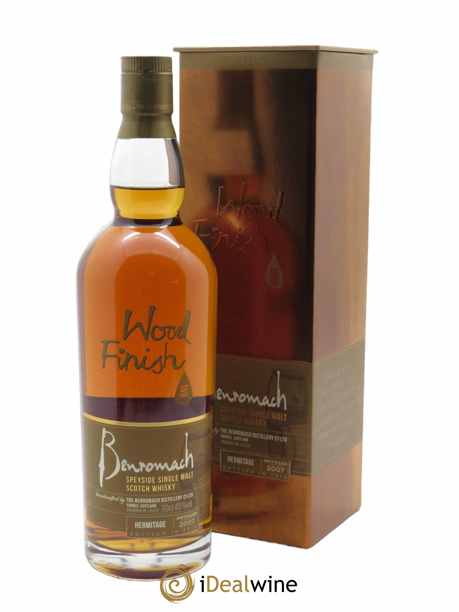 Whisky Benromach Hermitage (70cl) 2007 - Posten von 1 Flasche - 0
