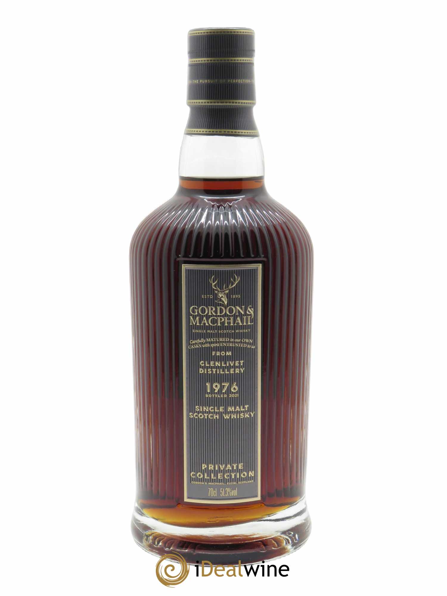 Whisky Glenlivet 44 ans Gordon & Macphail (70cl) - Lot de 1 bouteille - 1