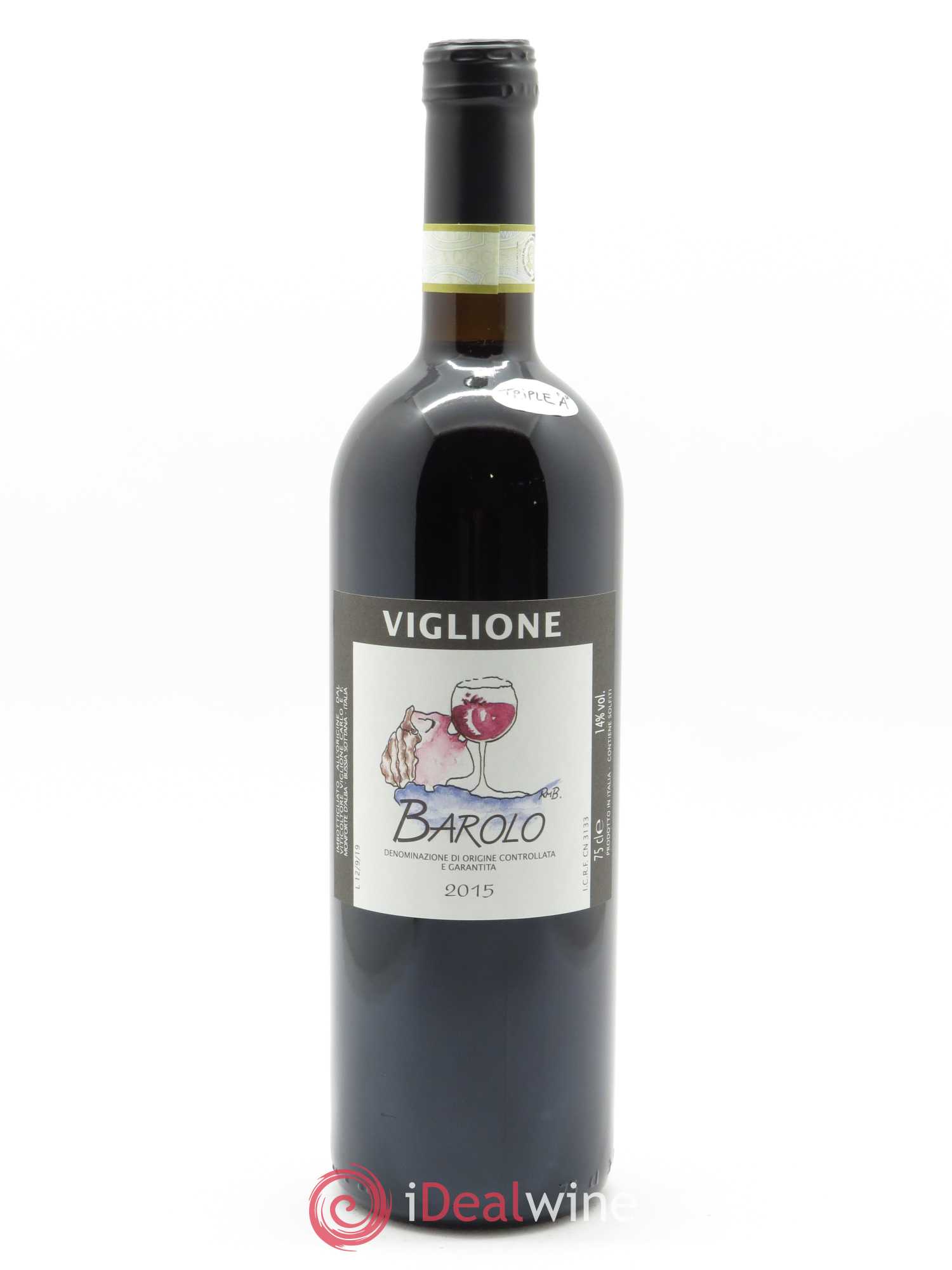 Barolo DOCG Carlo Viglione 2015 - Lot de 1 bouteille - 0