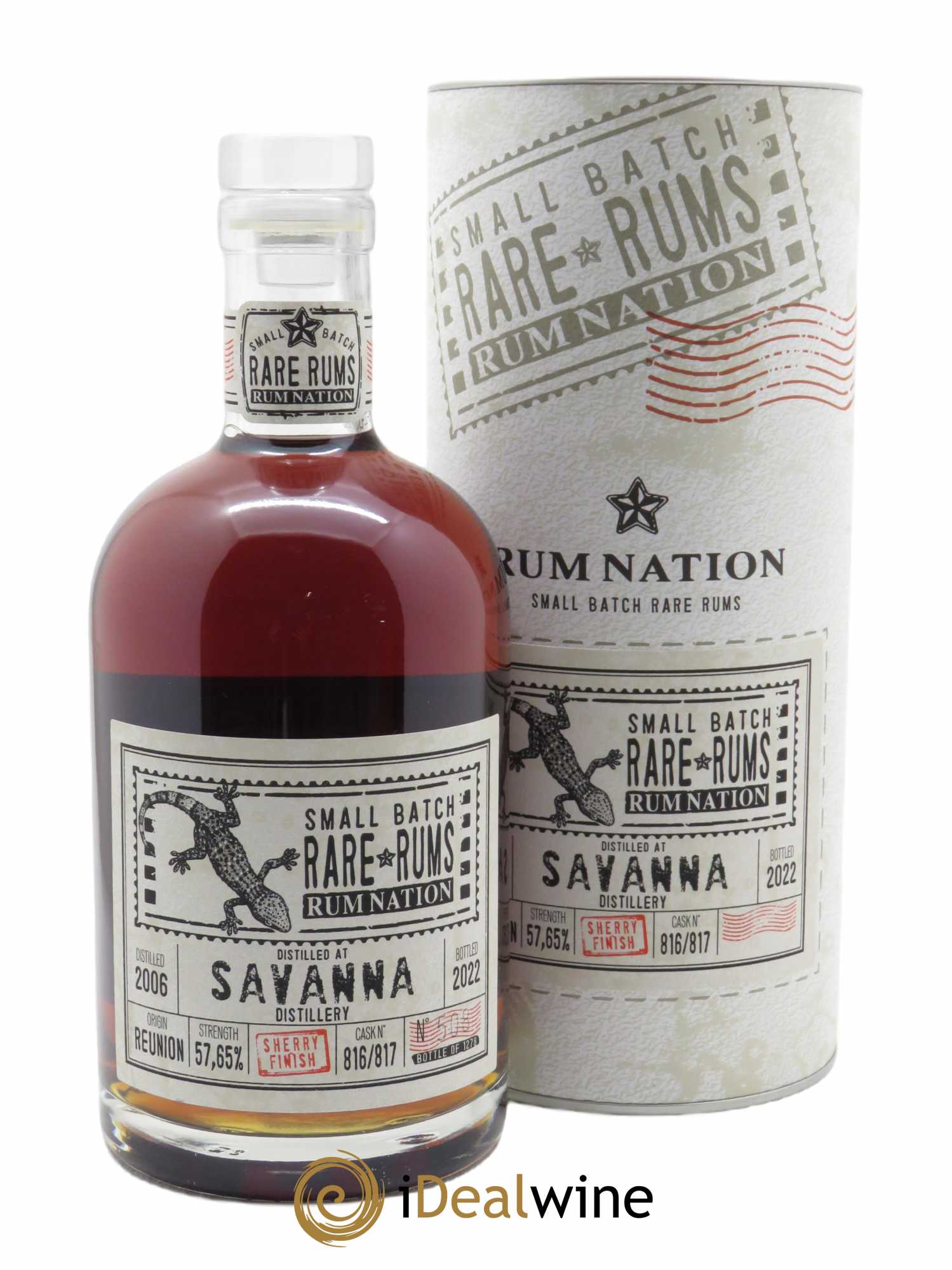 Rhum Savanna Rum Nation small batch (70cl) 2006 - Posten von 1 Flasche - 0