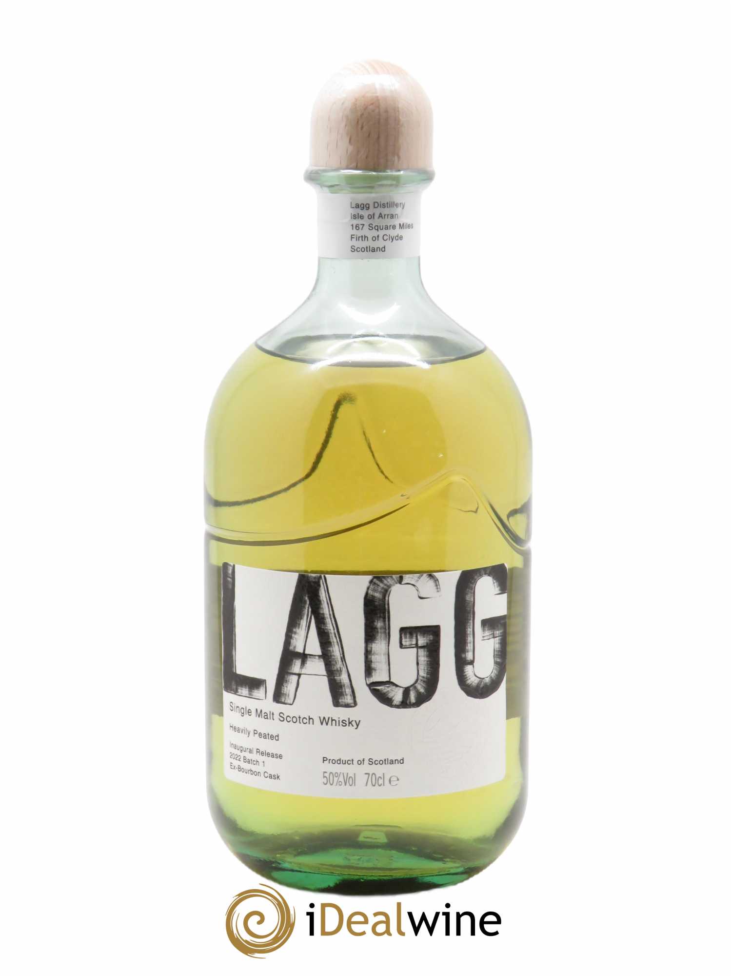 Whisky Lagg Inaugural Release Batch 1 (70 cl) - Posten von 1 Flasche - 1