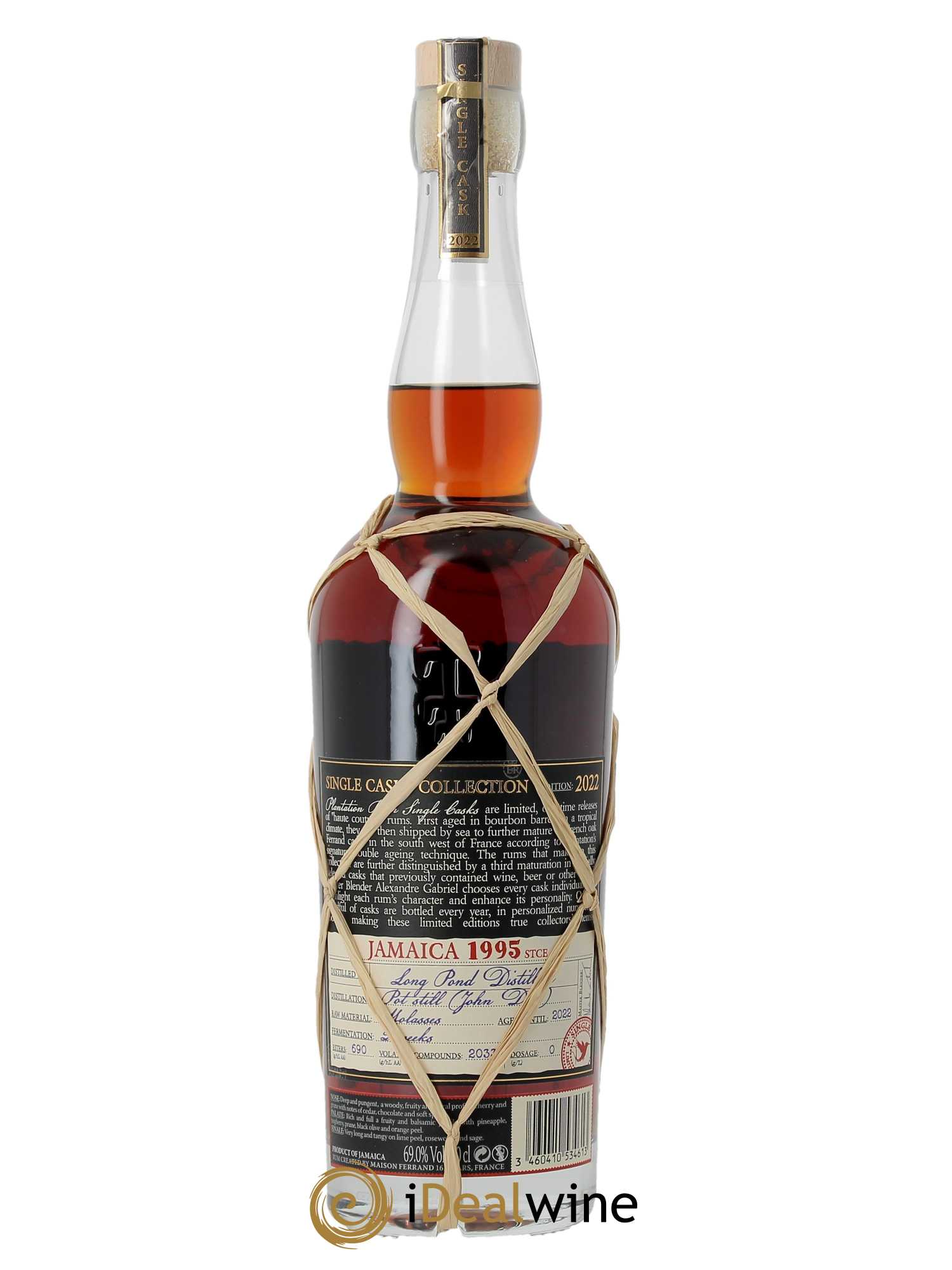 Rhum Plantation Rum Long Pond STCE Antipodes (70cl) 1995 - Posten von 1 Flasche - 2