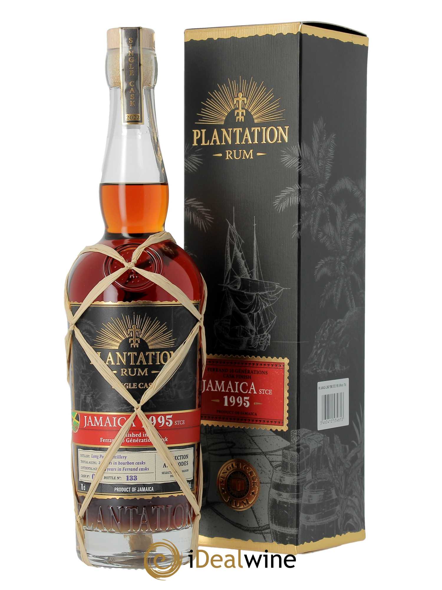 Rhum Plantation Rum Long Pond STCE Antipodes (70cl) 1995 - Posten von 1 Flasche - 0