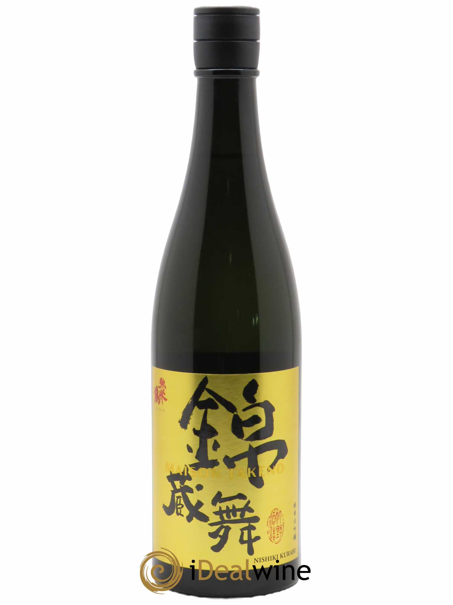 Saké Junmai Takeno Nishiki Kurabu (72 cl) 2018 - Lotto di 1 bottiglia - 0