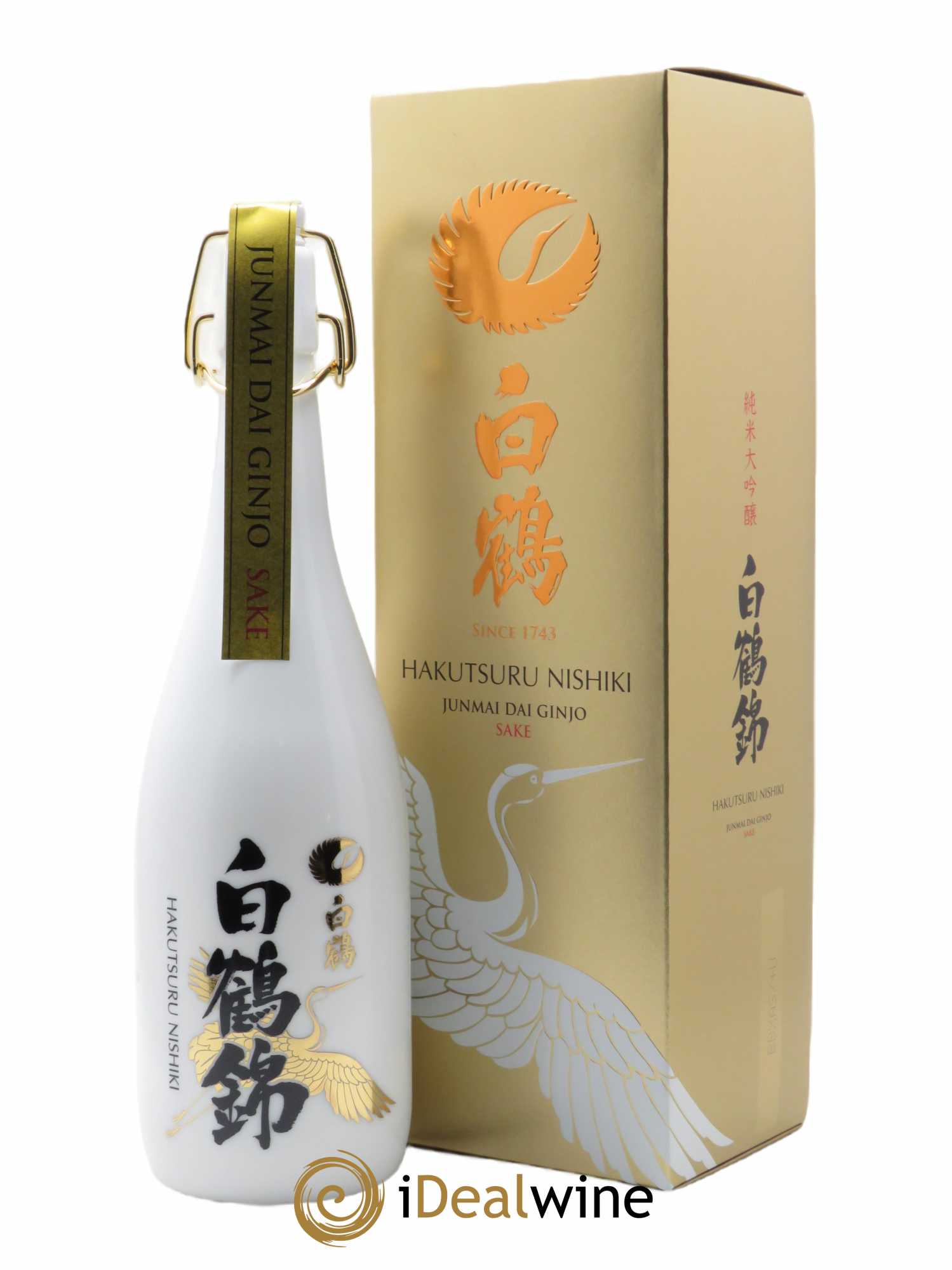 Saké Daiginjo Hakutsuru Hakutsuru Nishiki (72 cl) - Lot de 1 bouteille - 0