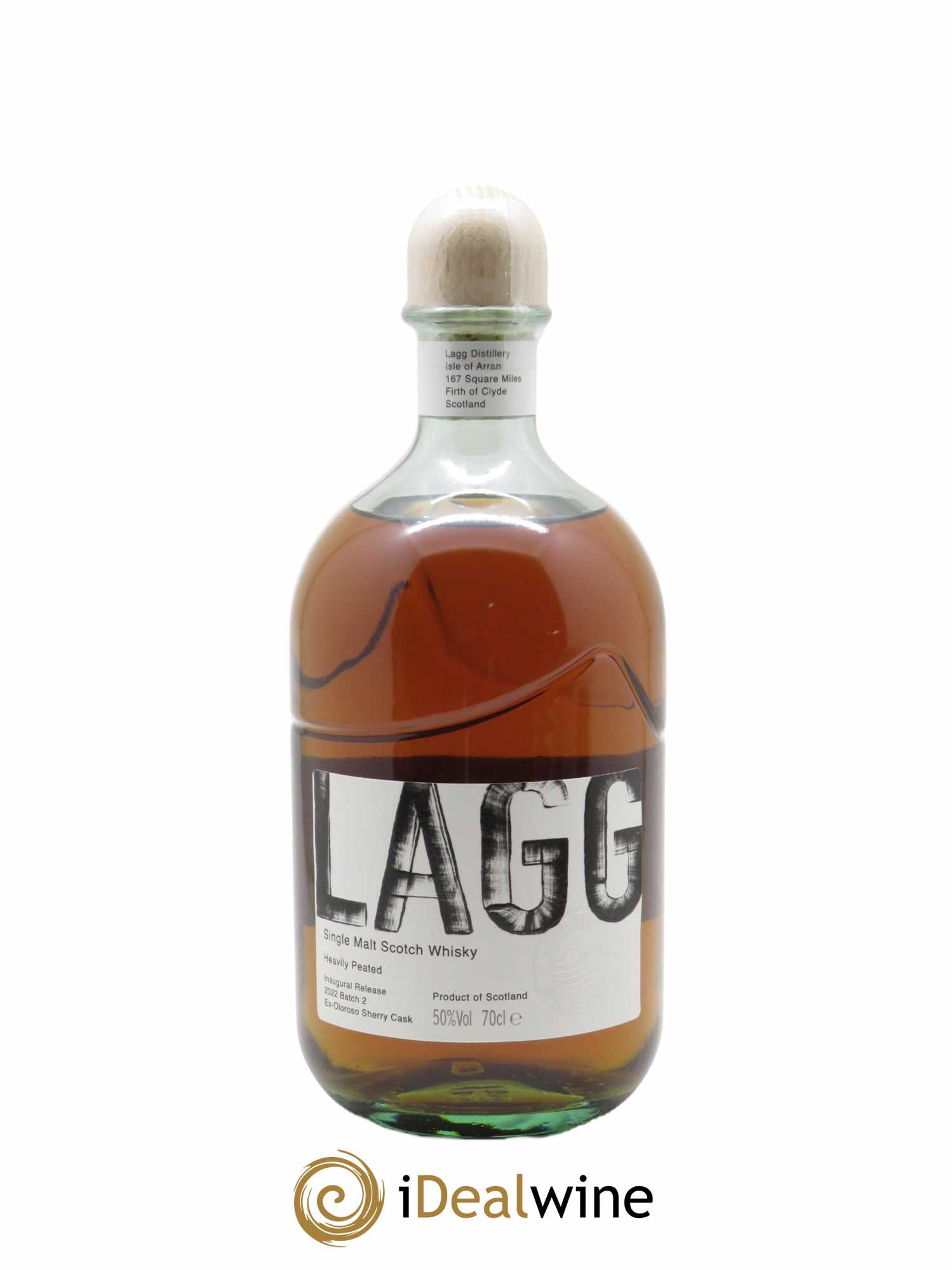 Whisky Lagg Inaugural Release Batch 2 (70 cl) - Posten von 1 Flasche - 1