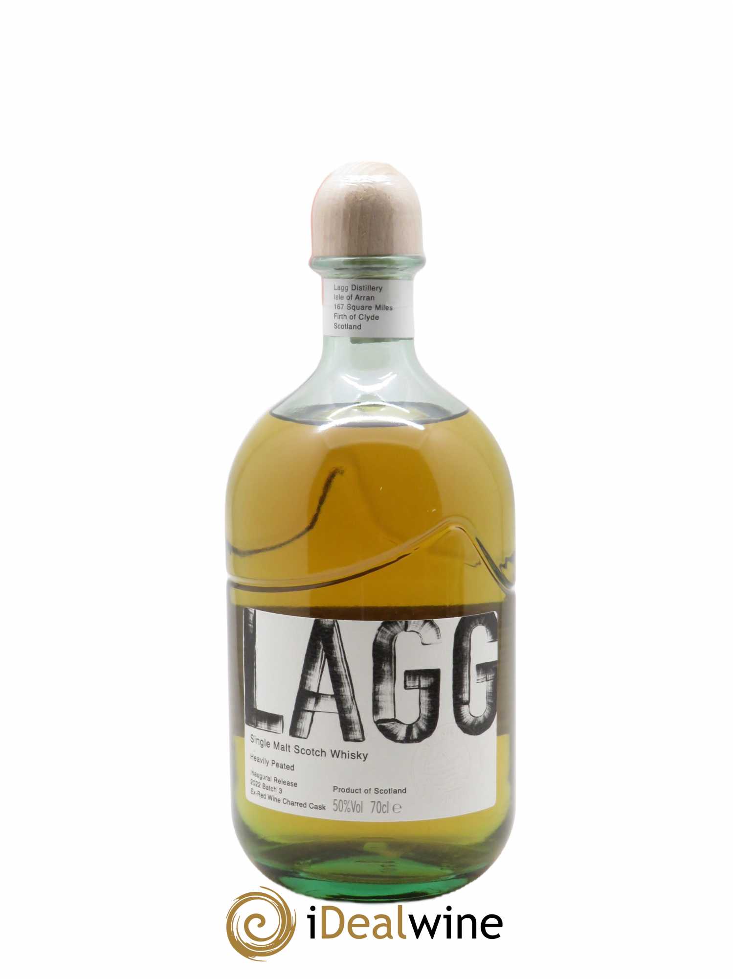 Whisky Lagg Inaugural Release Batch 3 (70cl) - Lot de 1 bouteille - 1
