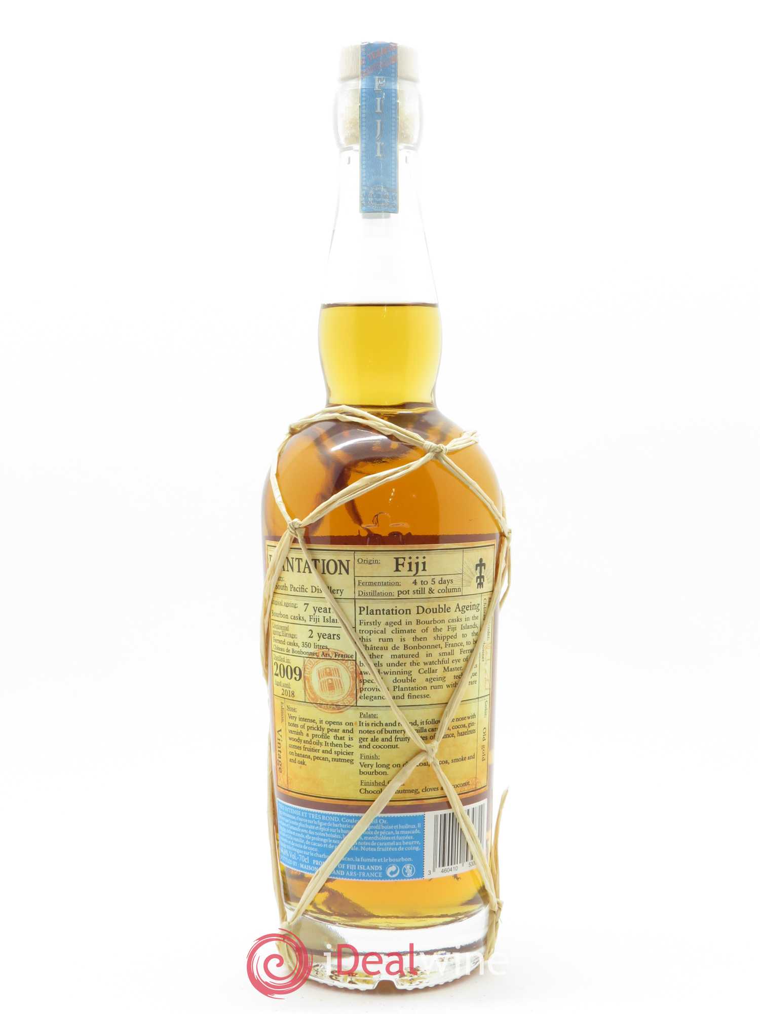 Rhum Plantation Rum  Fidji (70cl) 2009 - Lot de 1 bouteille - 1