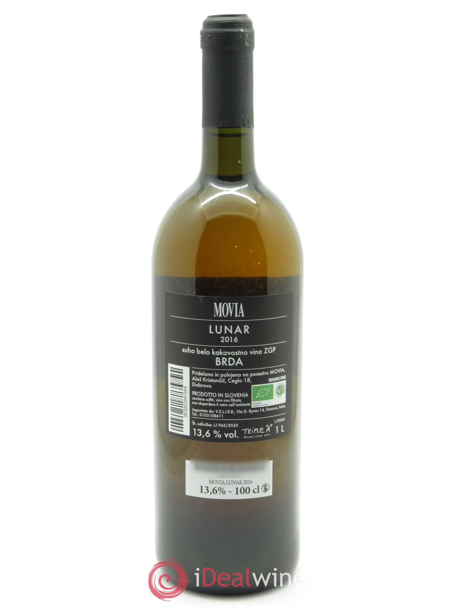 Brda Lunar Movia 2016 - Lot de 1 bouteille - 1