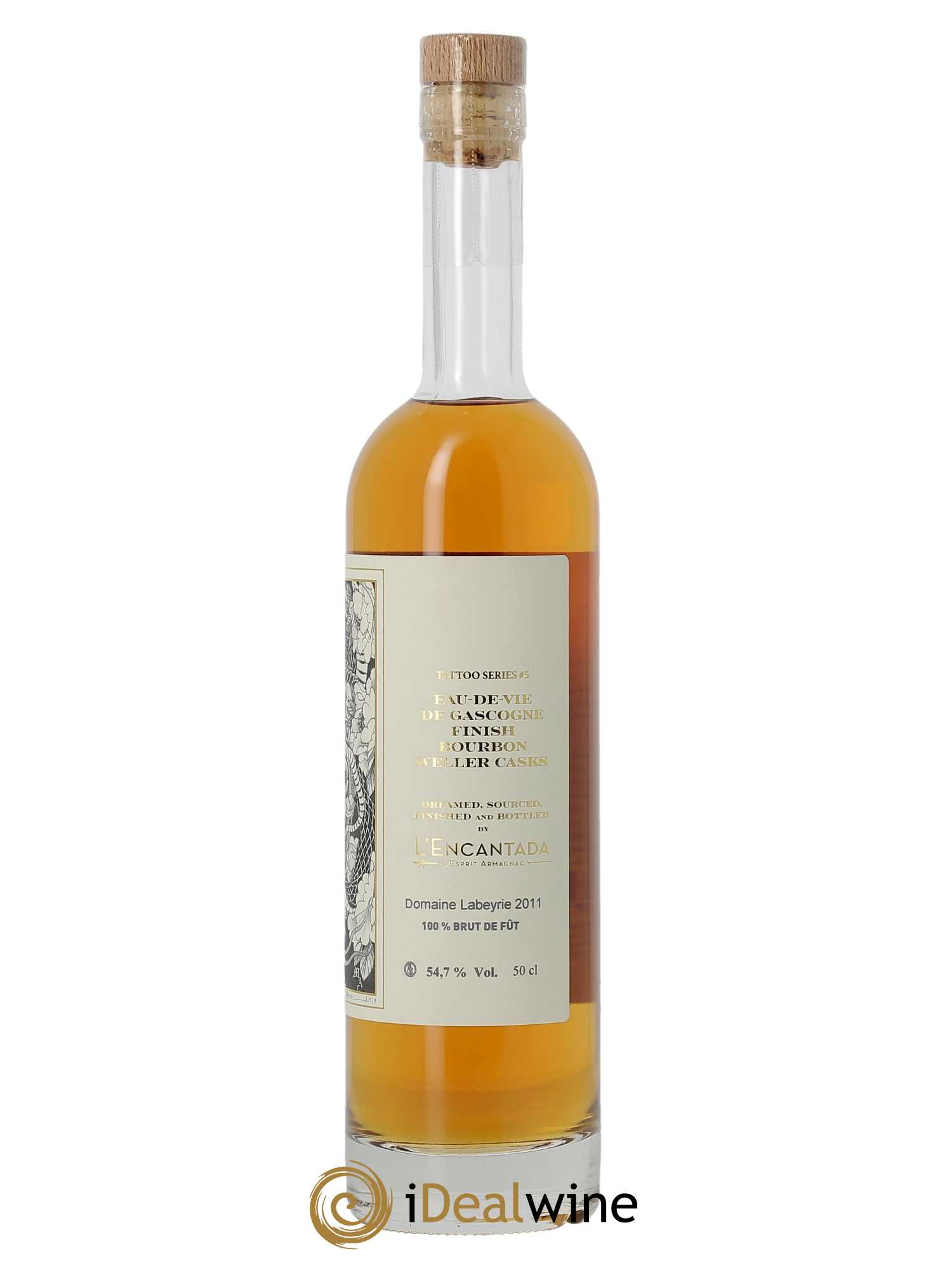 Bas-Armagnac Domaine Labeyrie Finish Weller Antique 107 L'Encantada (50cl) - Lot de 1 bouteille - 2
