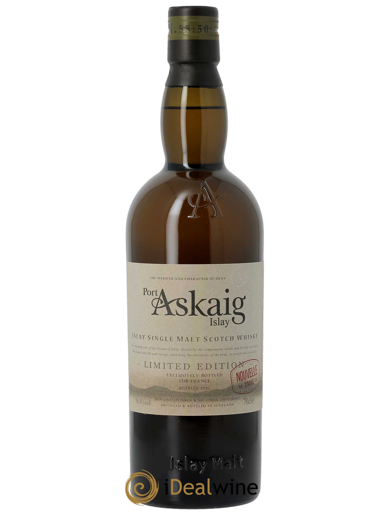 Whisky Port Askaig Nouvelle Vague (70cl) - Lot de 1 bouteille - 1