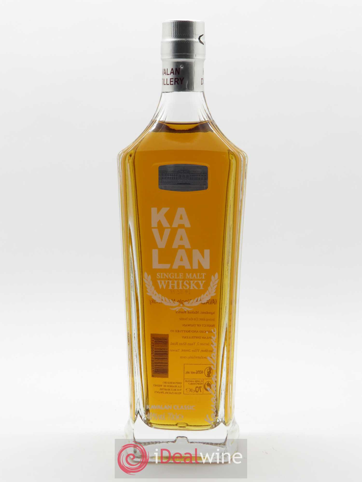 Kavalan Of. Classic Single Malt Whisky - Lotto di 1 bottiglia - 1