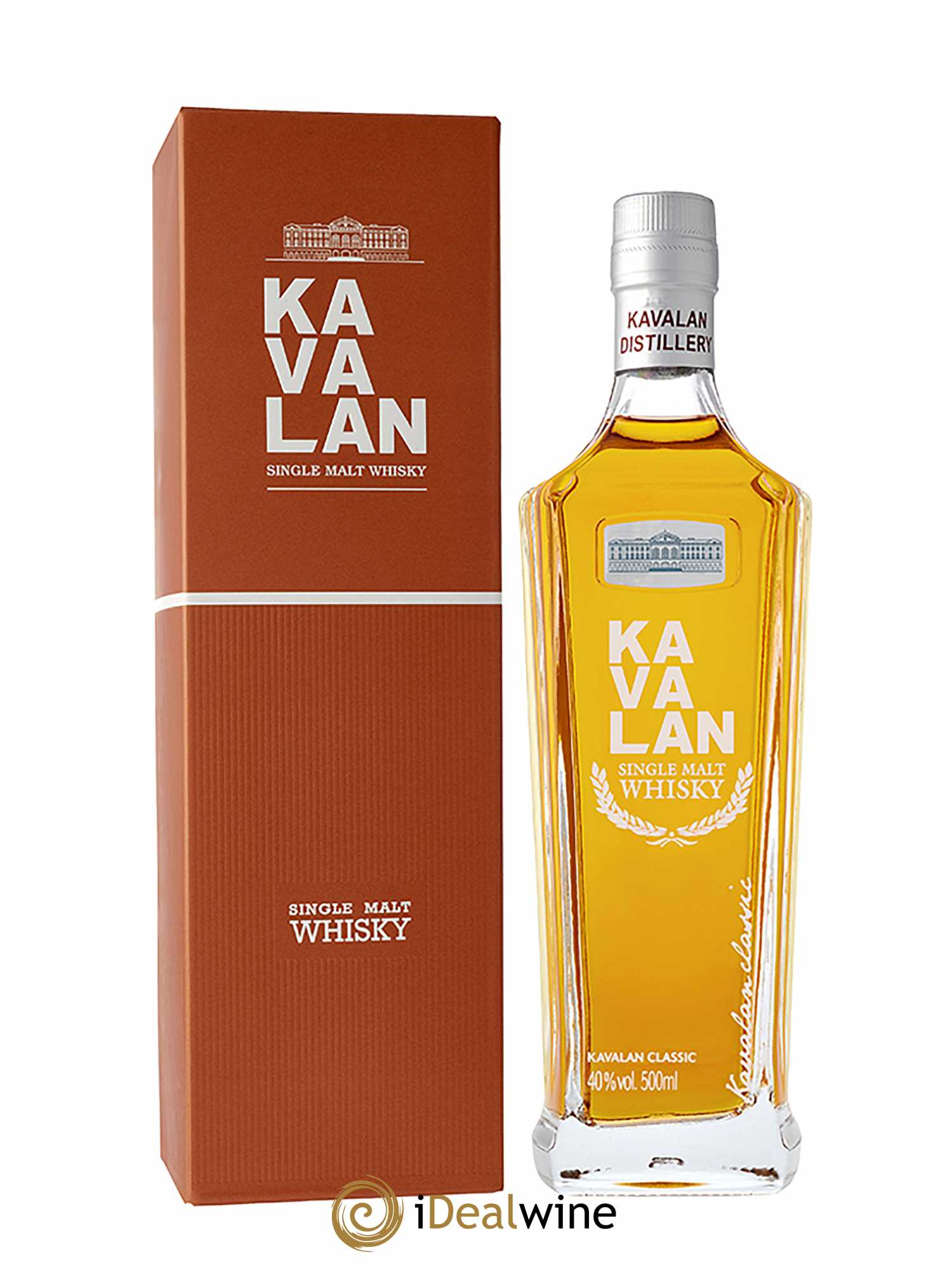 Kavalan Of. Classic Single Malt Whisky - Lotto di 1 bottiglia - 0