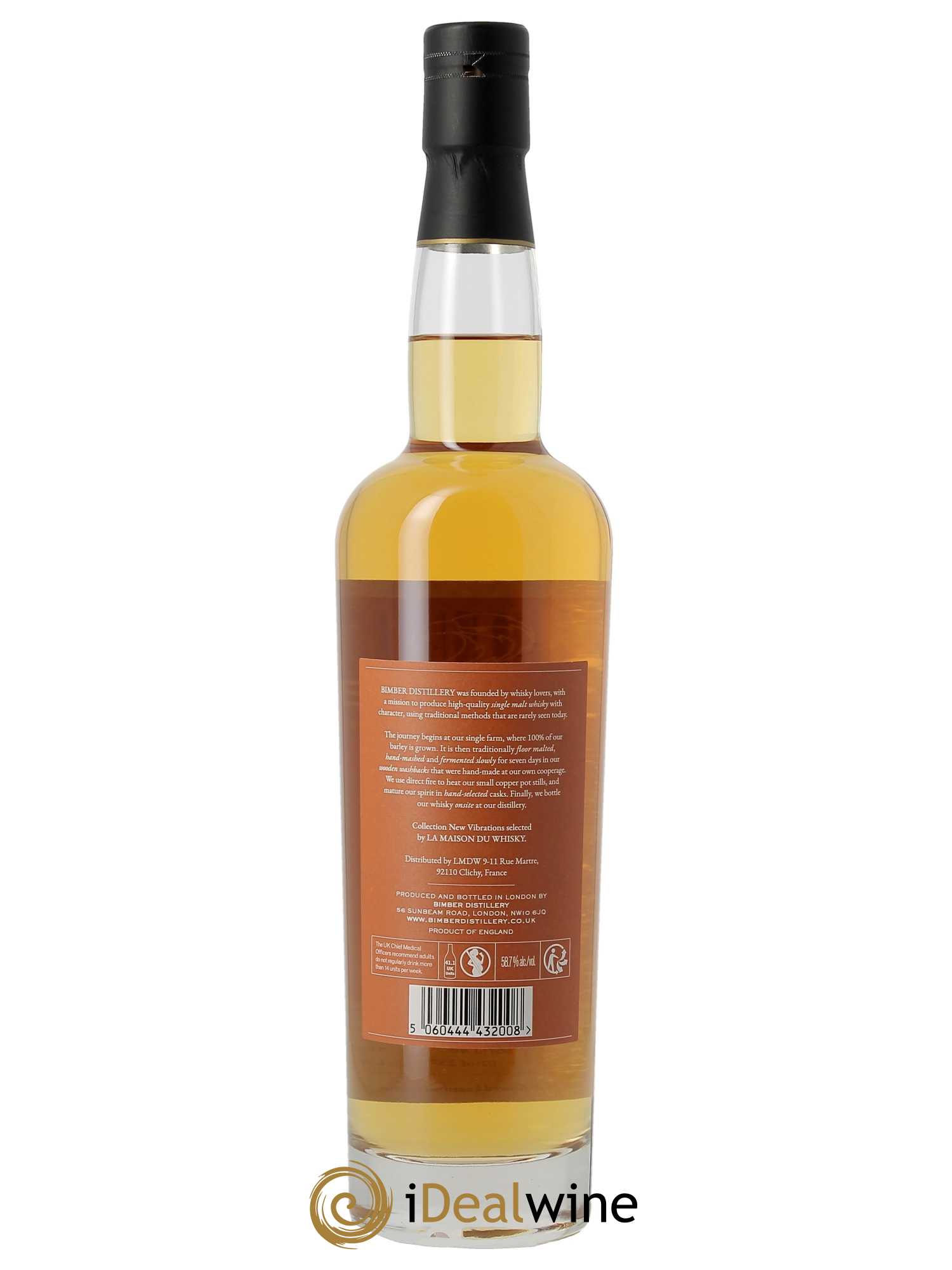 Whisky Bimber 2017 Ex-Bourbon Cask Matured Single Cask - Lotto di 1 bottiglia - 2