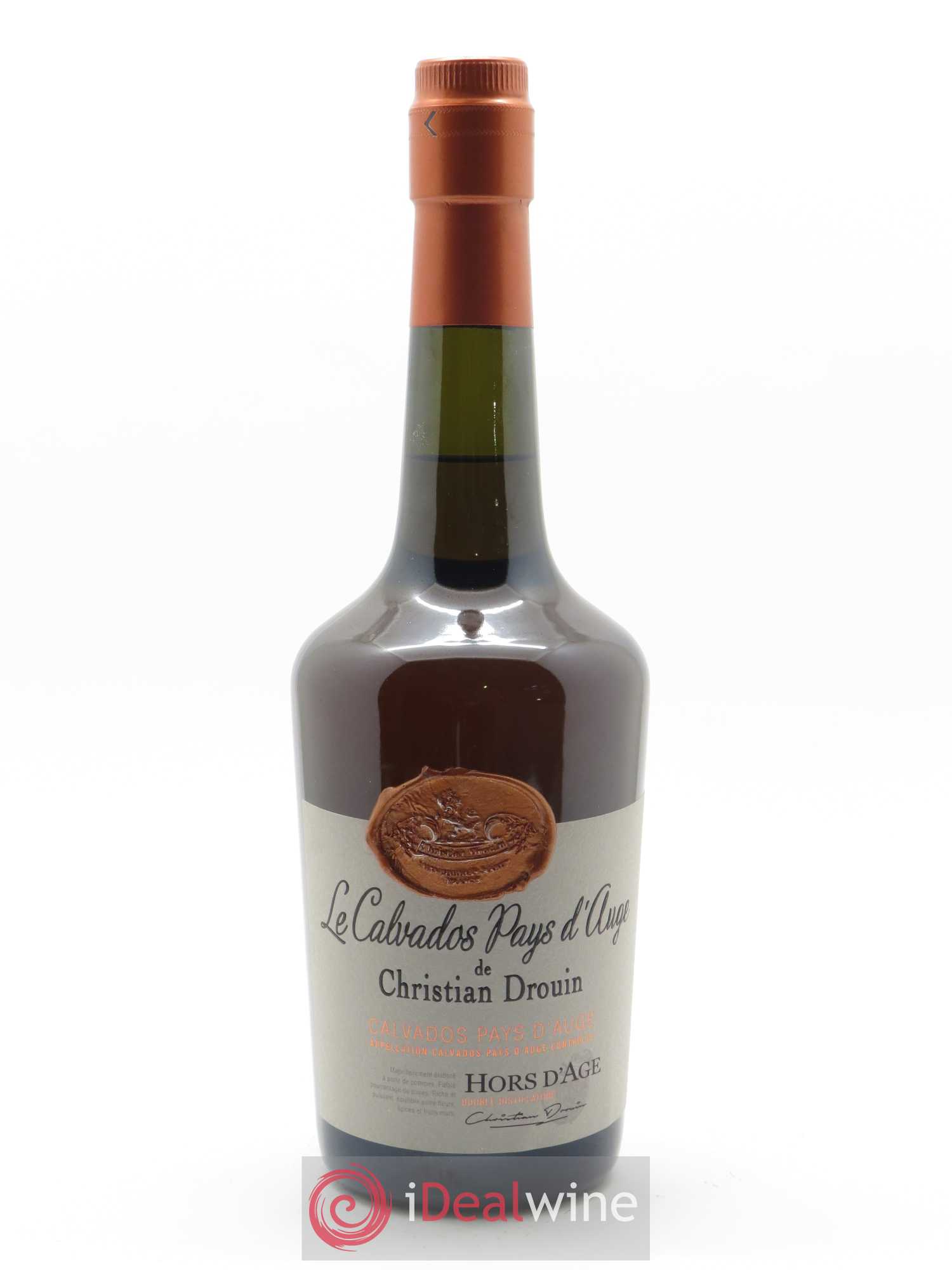 Calvados Christian Drouin Of. Hors d'âge (70 cl) - Lot de 1 bouteille - 1
