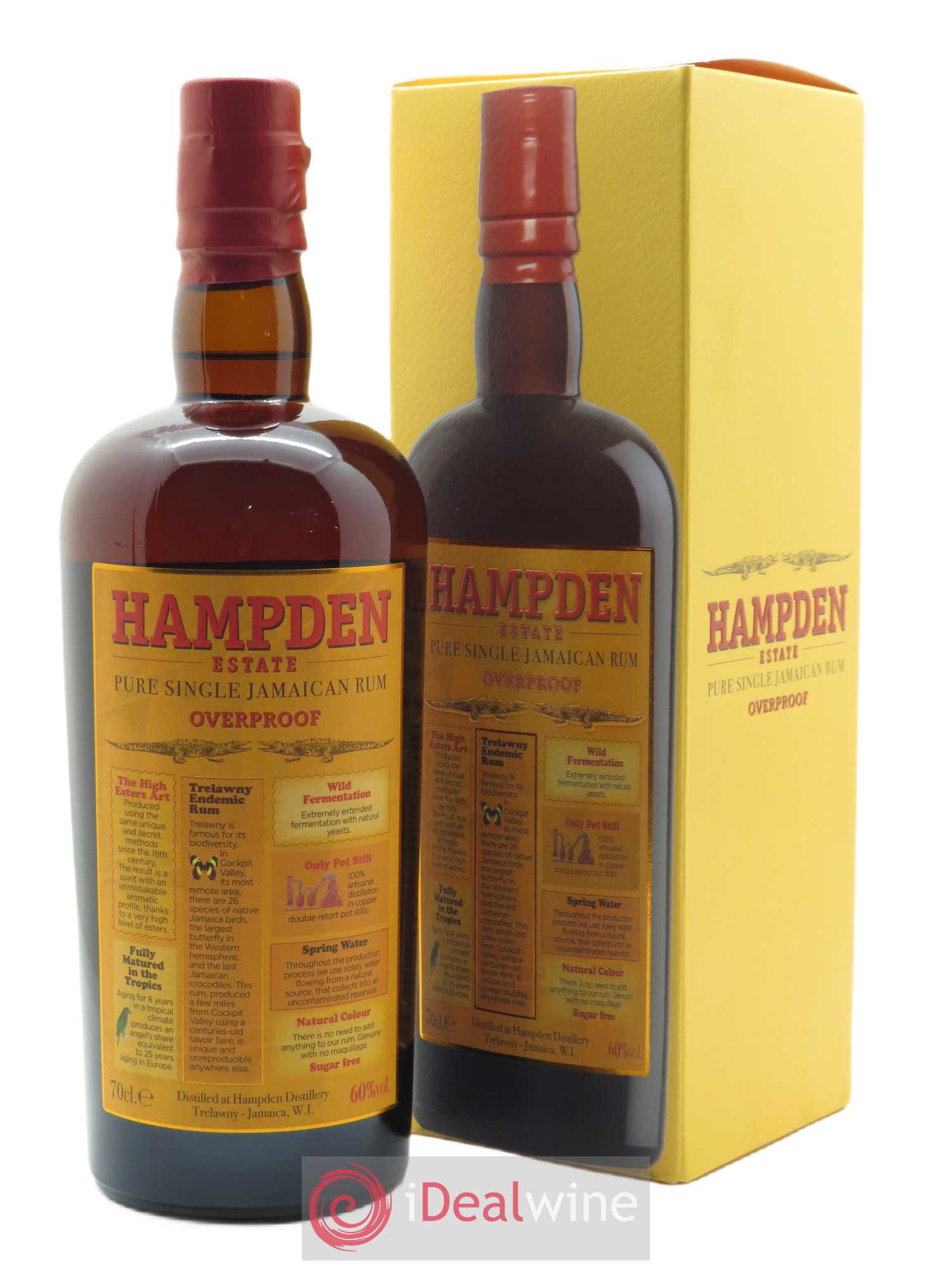 Hampden Overproof Velier (70 cl) - Lot de 1 bouteille - 0