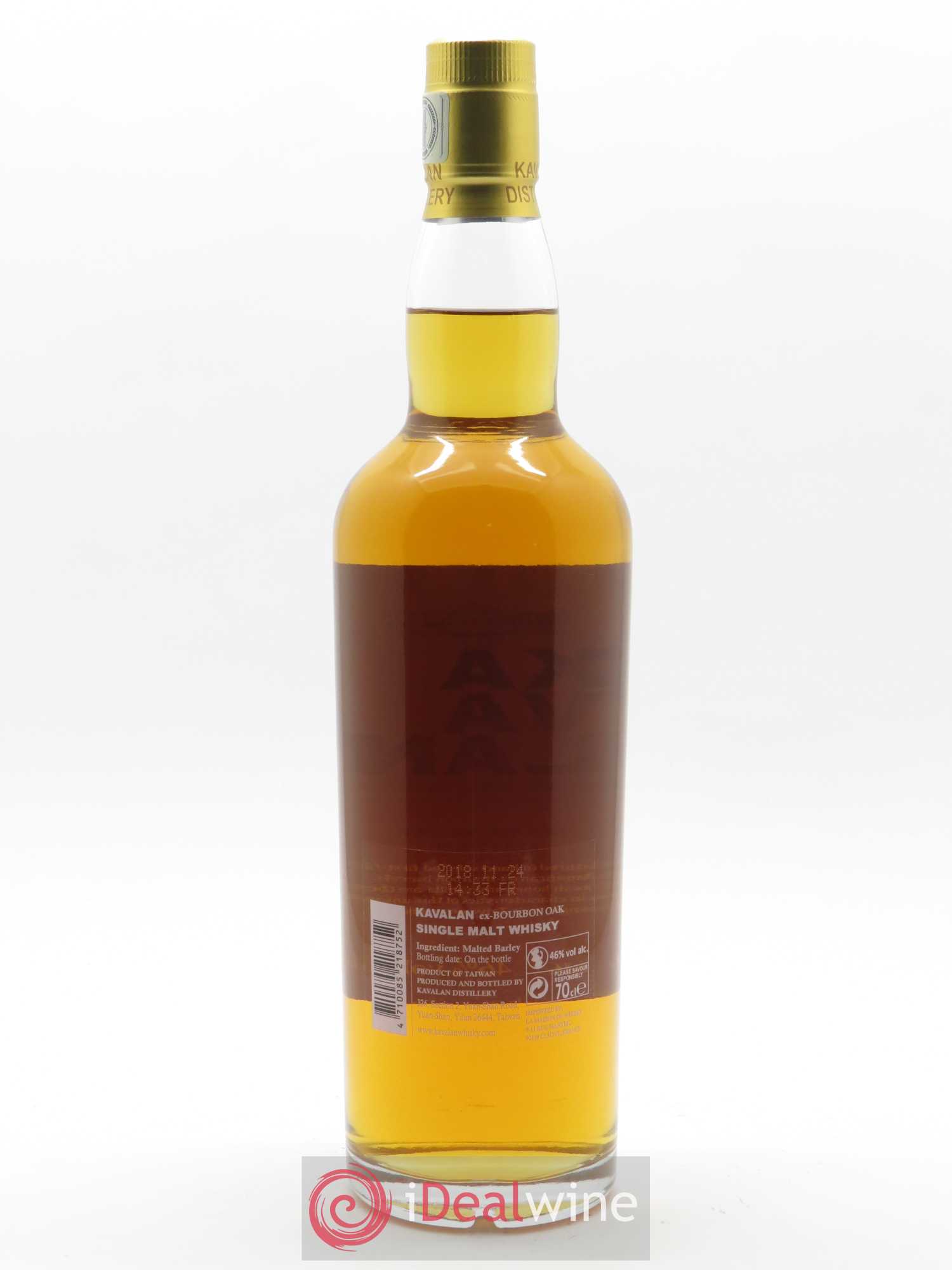 Kavalan Ex Bourbon Cask (70 cl) - Lot de 1 bouteille - 2