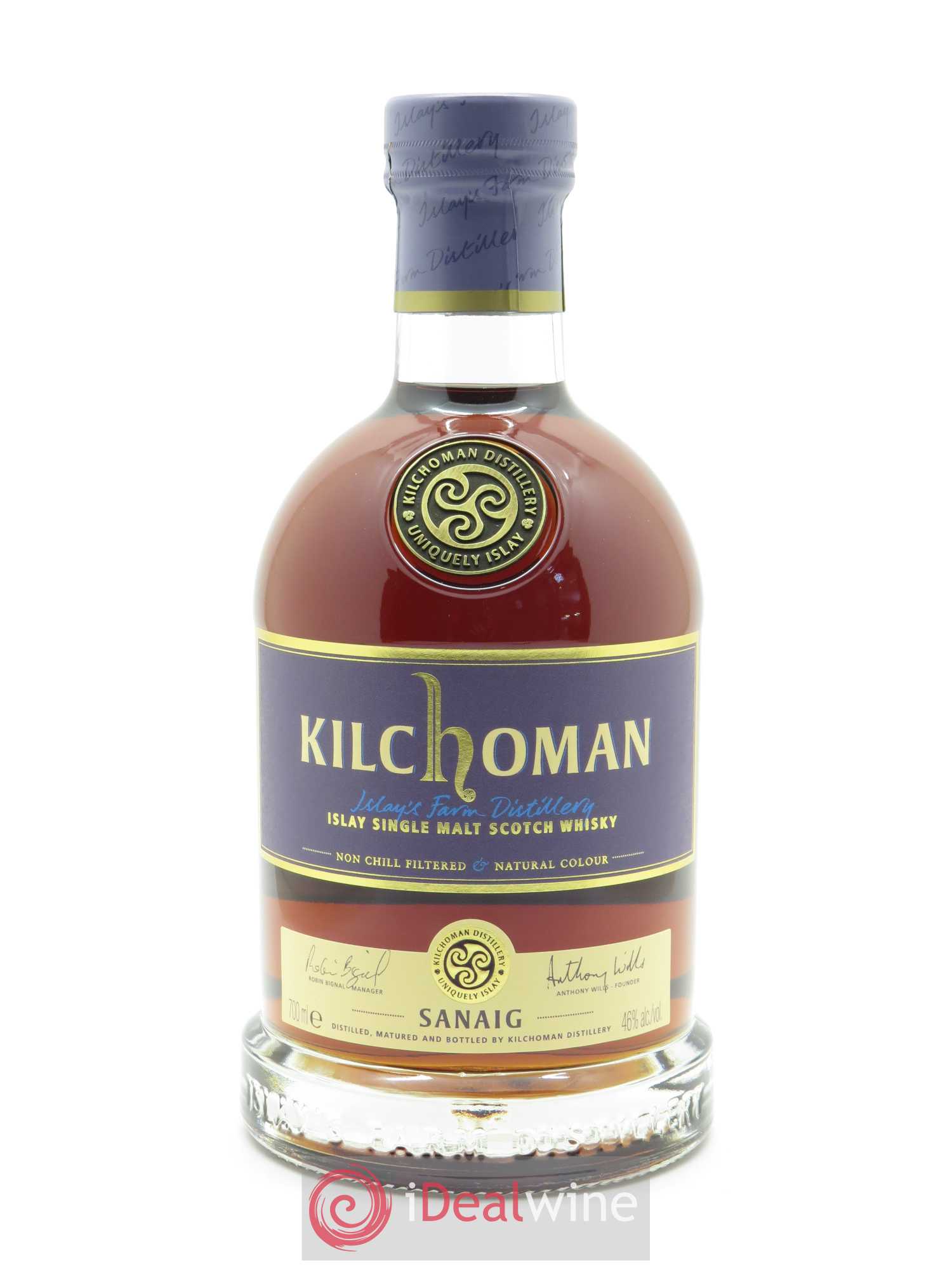 Whisky Kilchoman Sanaig Single Malt (70 cl) - Lot of 1 bottle - 1
