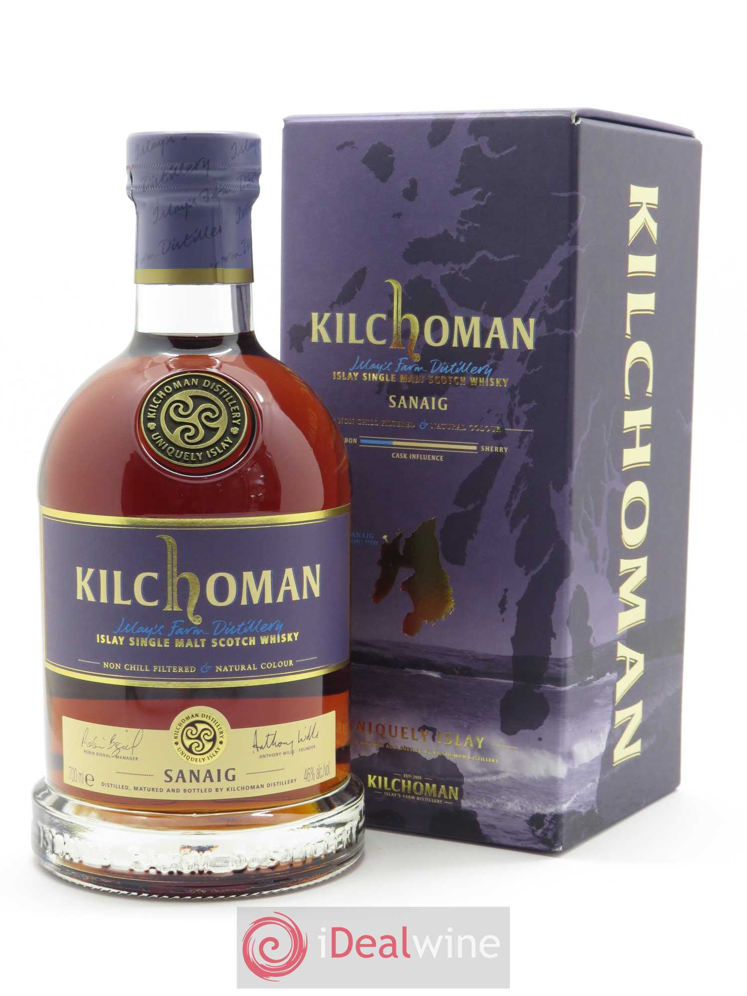 Whisky Kilchoman Sanaig Single Malt (70 cl) - Lot of 1 bottle - 0