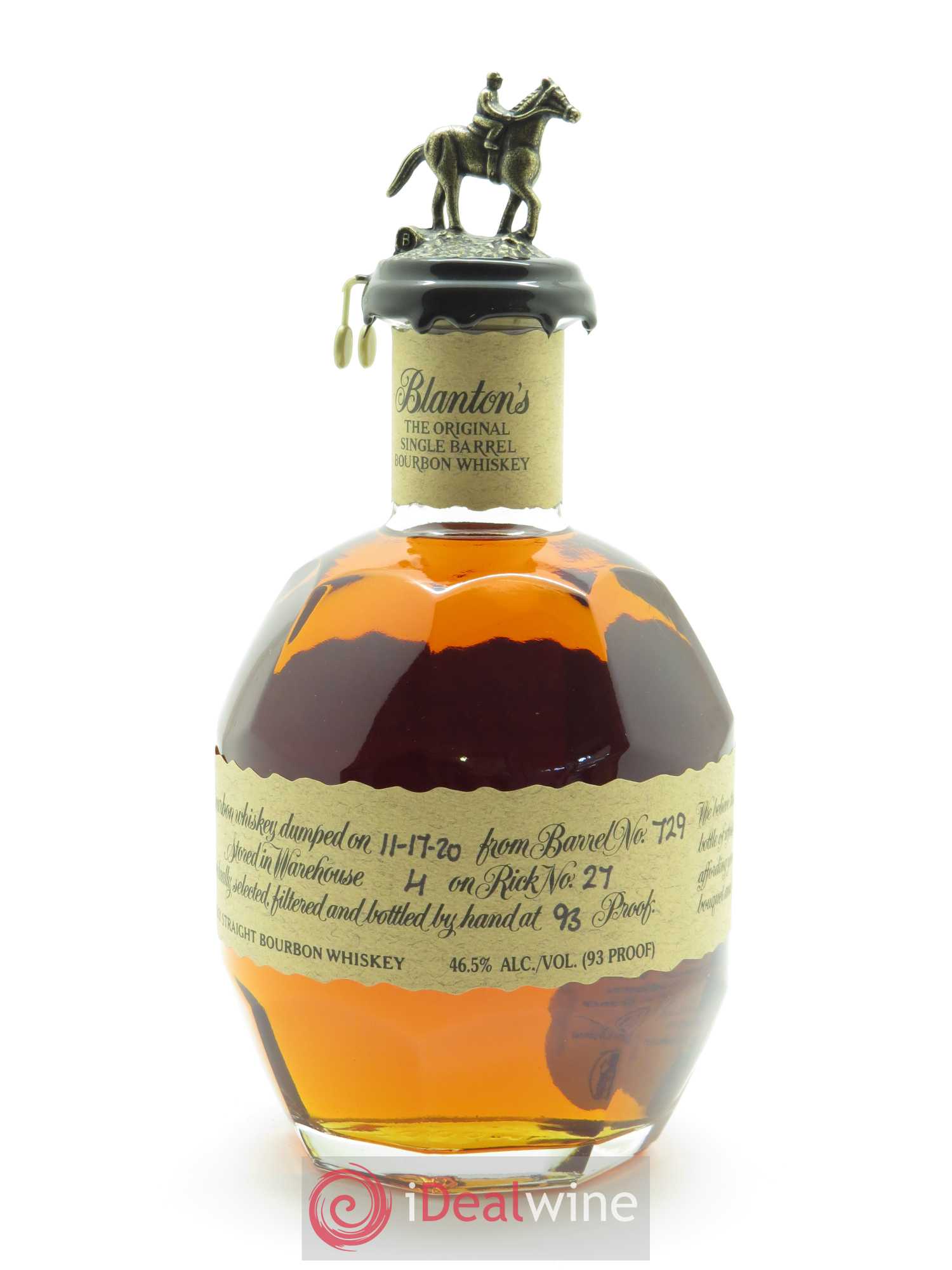 Blanton's Of. The Original Single Barrel n°68 - bottled 1998 (70 cl) - Lot de 1 bouteille - 1
