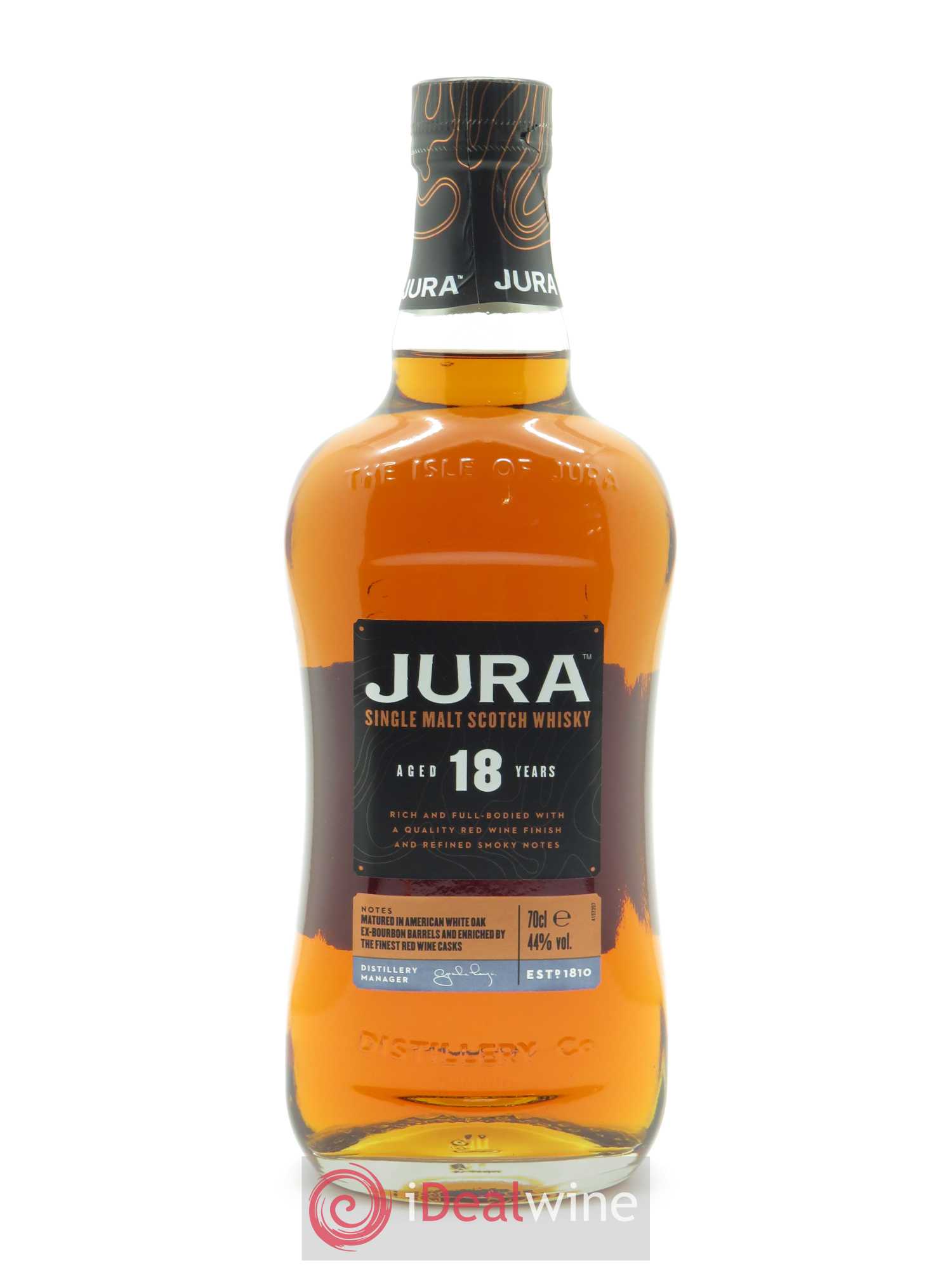 Whisky Jura 18 ans Single Malt - Lotto di 1 bottiglia - 1