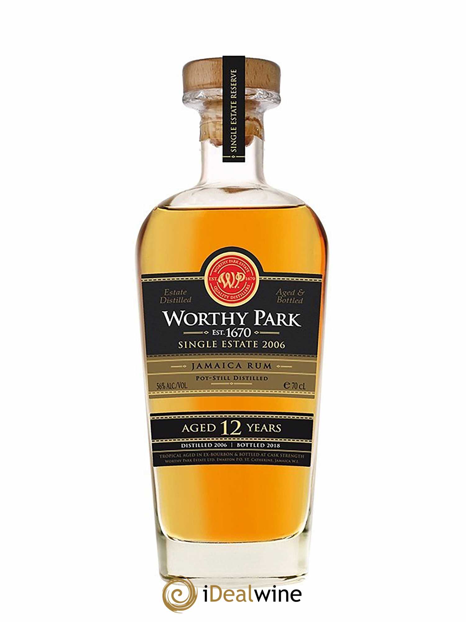 Rhum Worthy Park Single Estate Reserve (70 cl) 2006 - Posten von 1 Flasche - 1