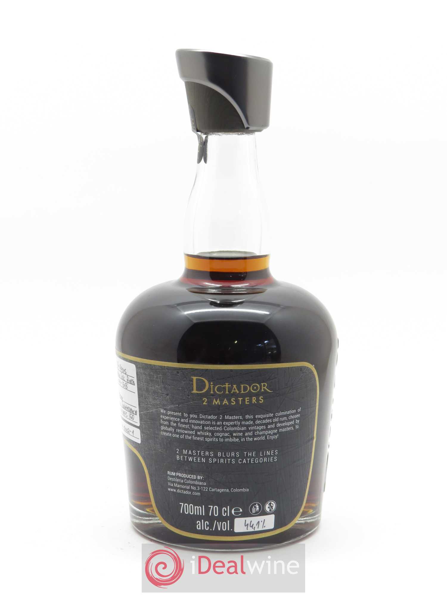 Rhum Dictador 2 Masters Château d'Arches release 2019 (70cl) 1978 - Lot of 1 bottle - 2