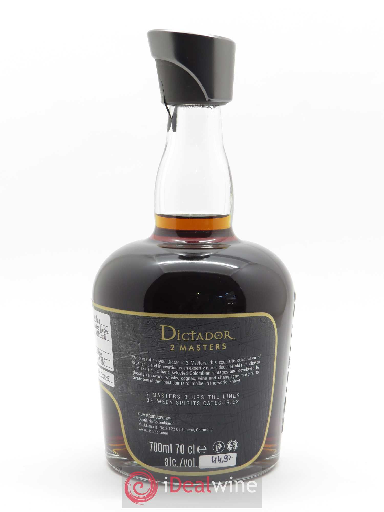 Rhum Dictador 2 Masters Laballe Release 2019 (70 cl) 1976 - Posten von 1 Flasche - 2