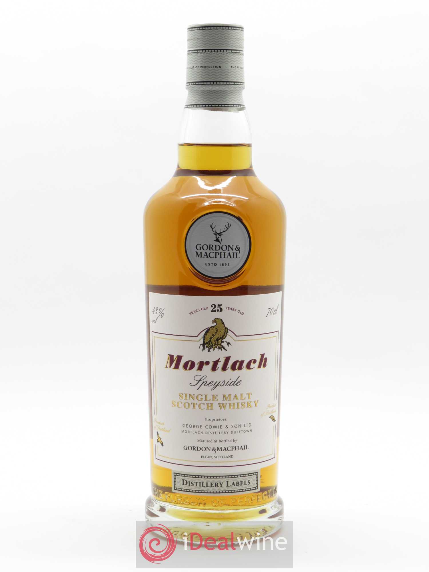Whisky Mortlach 25 years Of. (70 cl) - Lot de 1 bouteille - 1