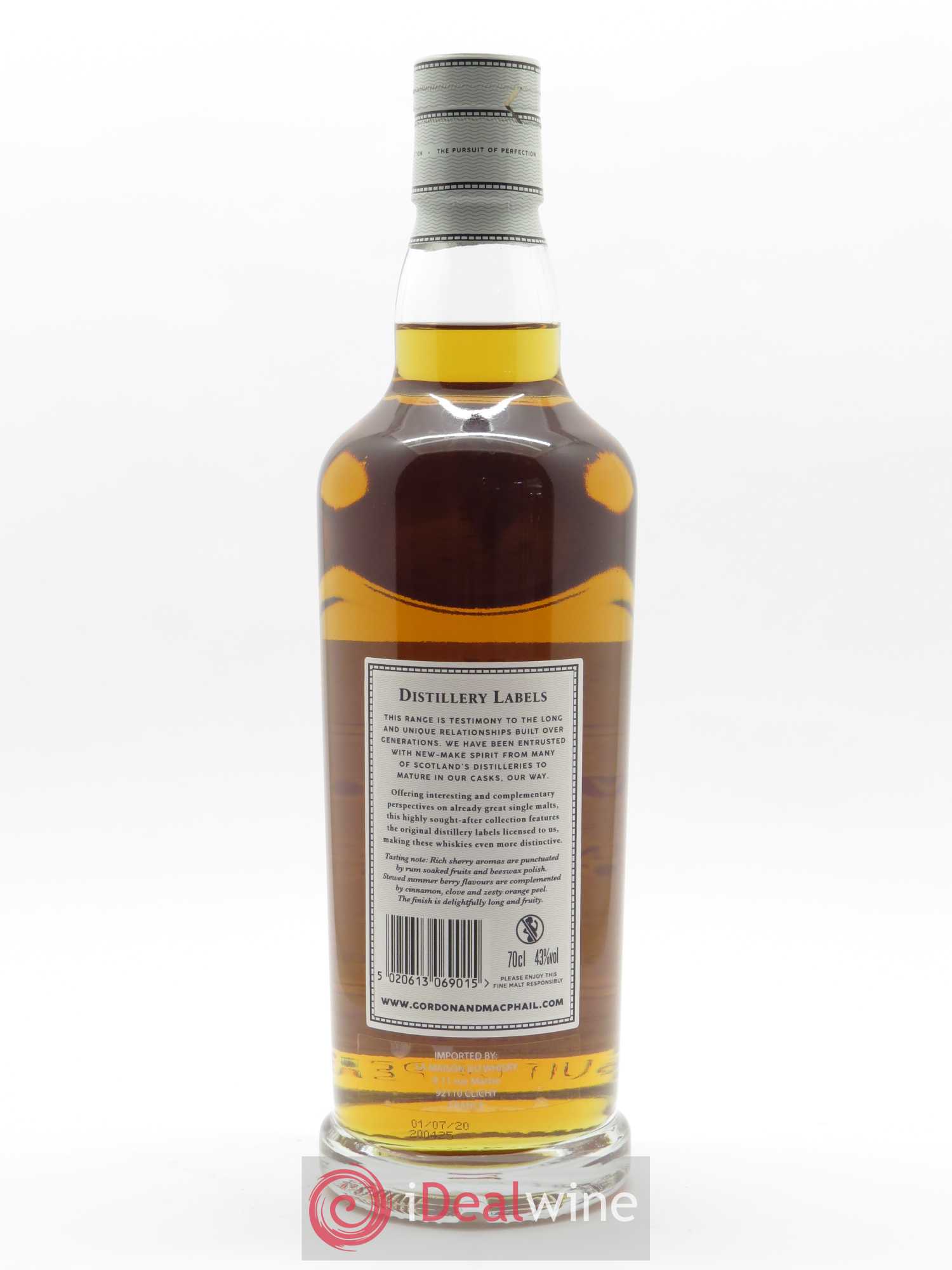 Whisky Mortlach 25 years Of. (70 cl) - Lot de 1 bouteille - 2