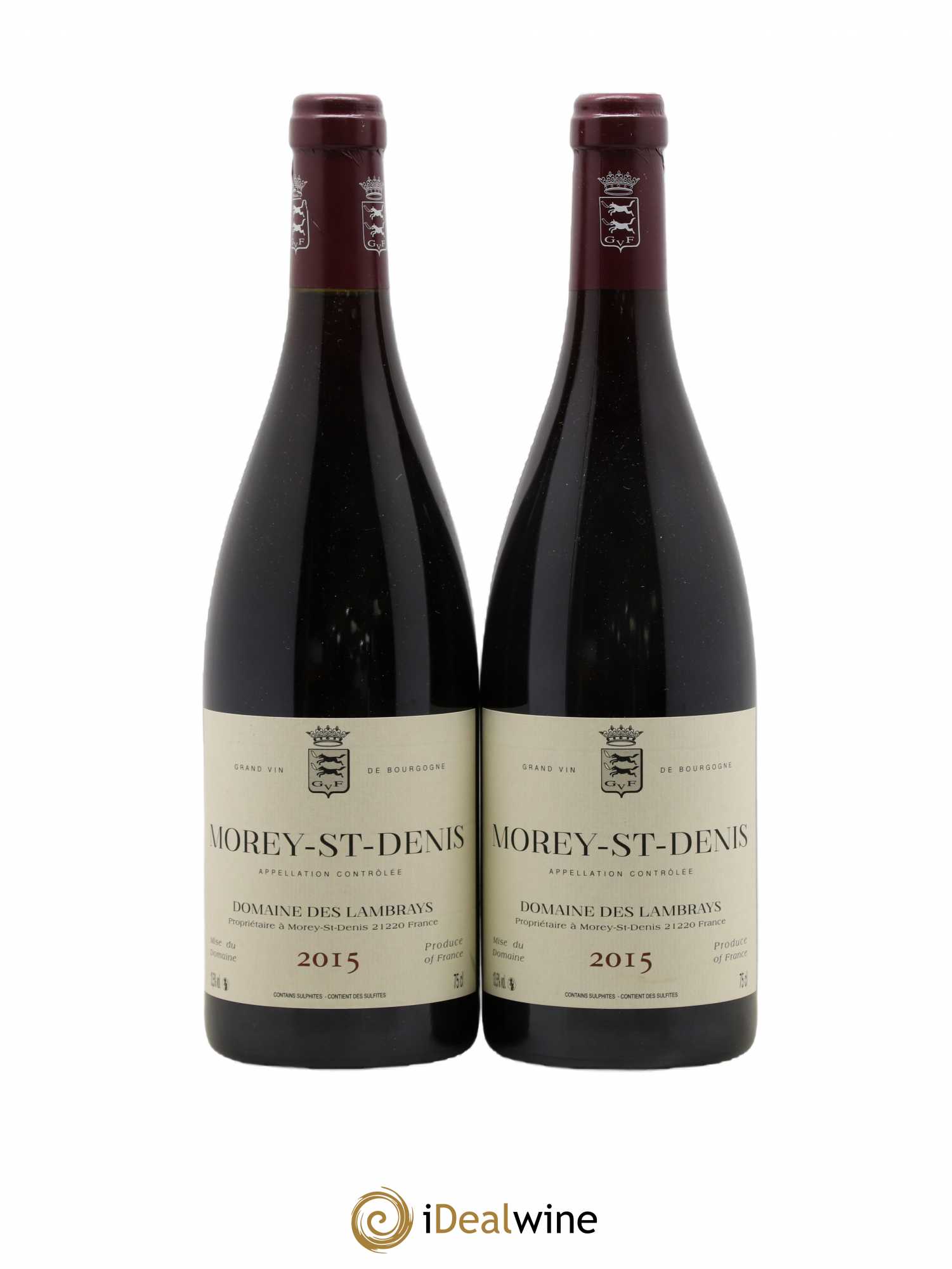 Morey-Saint-Denis Domaine des Lambrays 2015 - Lot de 2 bouteilles - 0