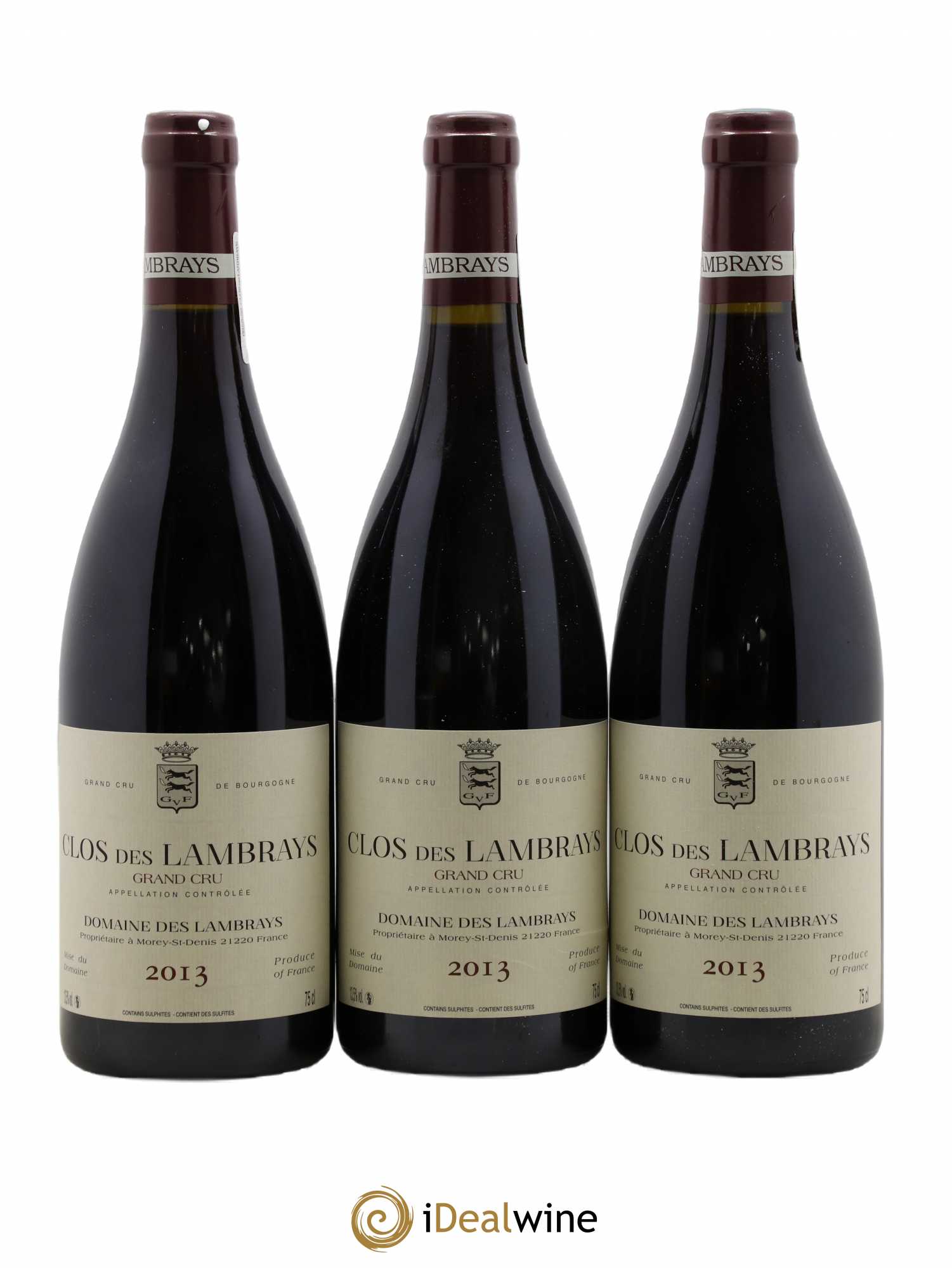 Clos des Lambrays Grand Cru Domaine des Lambrays 2013 - Lot de 3 bouteilles - 0