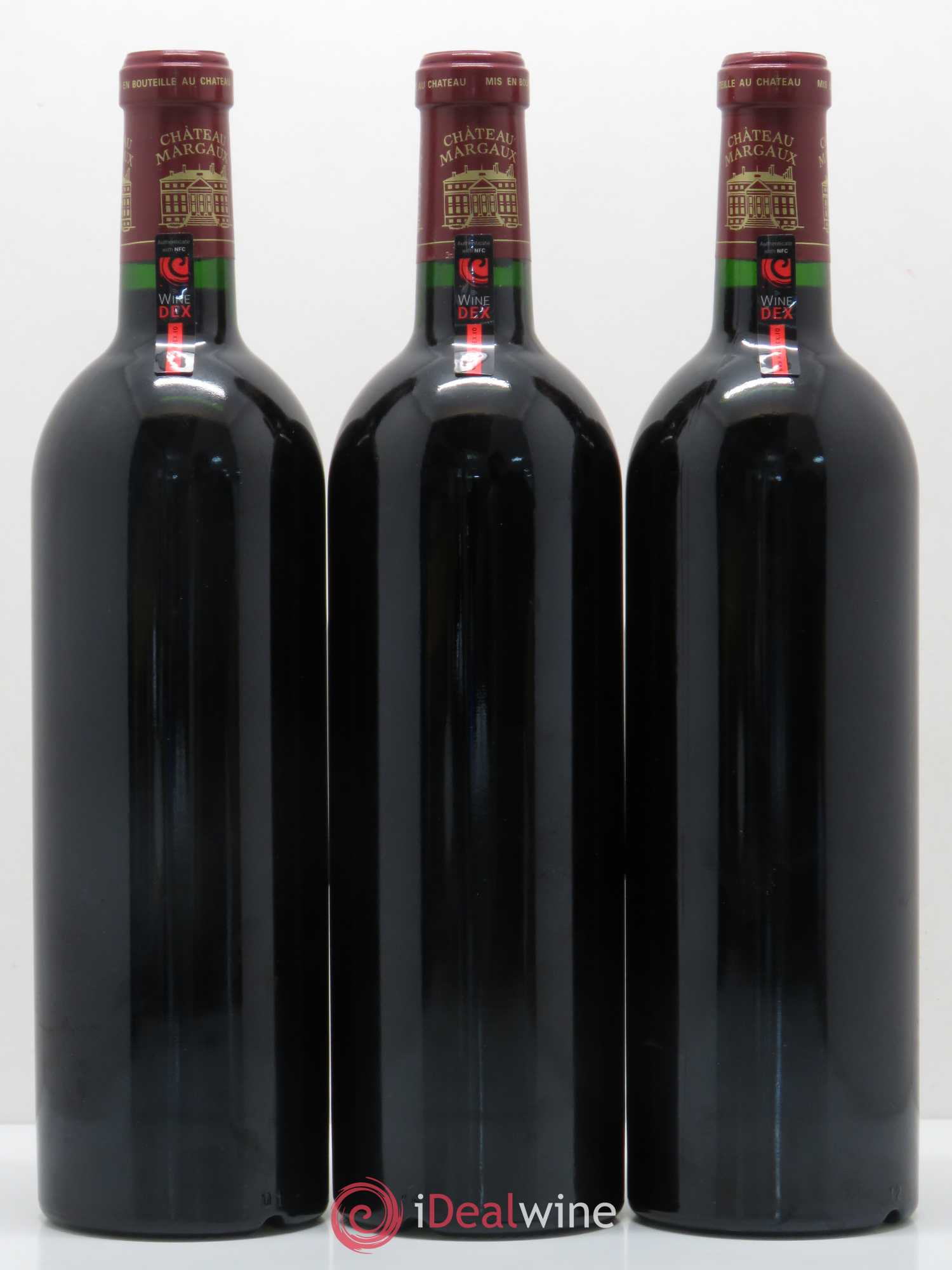 Château Margaux 1er Grand Cru Classé 2000 - Lot de 3 bouteilles - 1