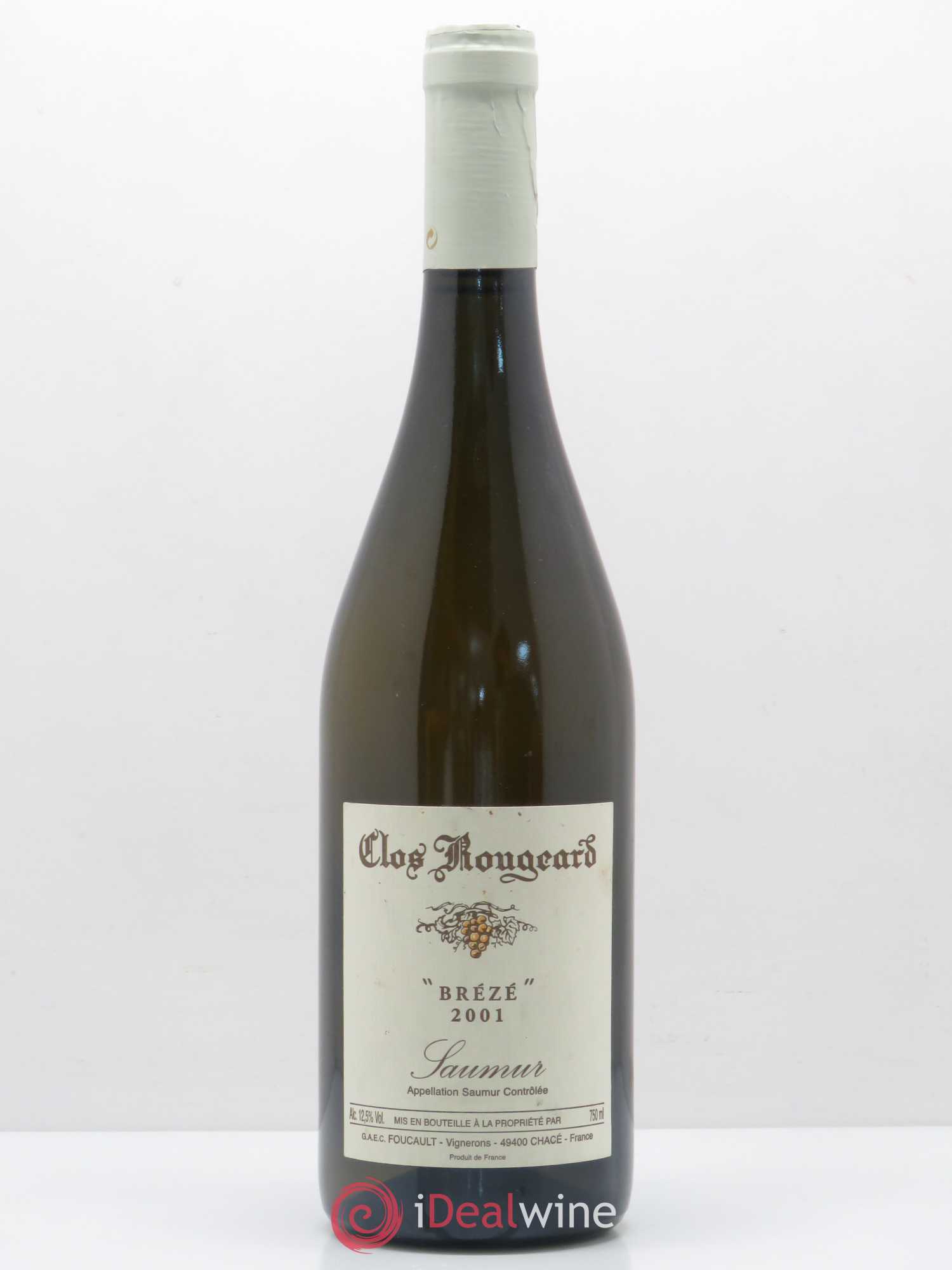 Saumur Brézé Clos Rougeard 2001 - Lot de 1 bouteille - 0
