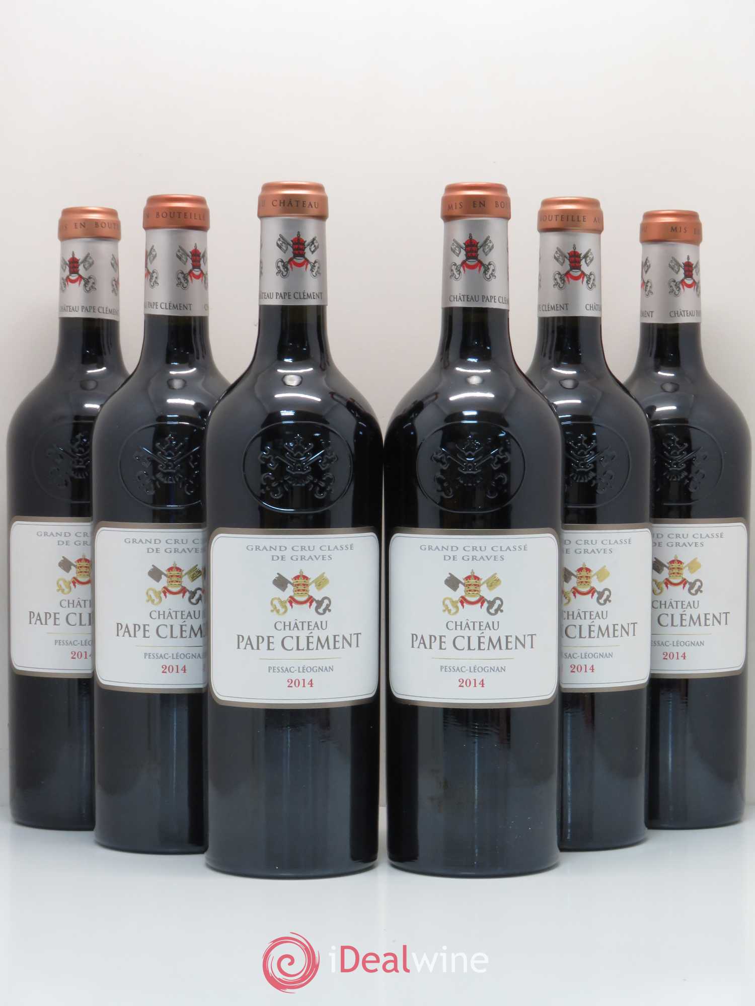 Château Pape Clément Cru Classé de Graves 2014 - Lot de 6 bouteilles - 0