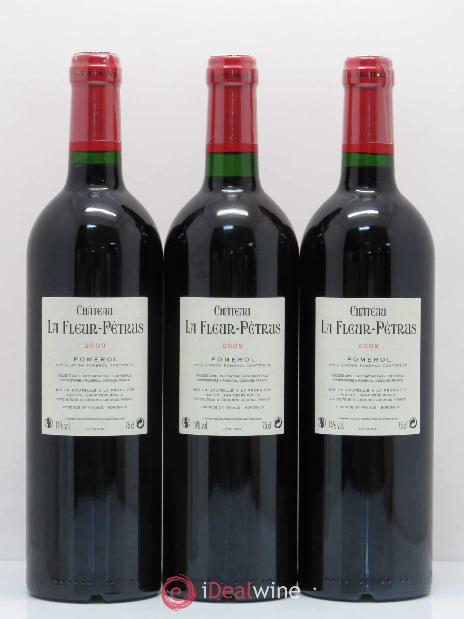 Château la Fleur Petrus 2009 - Lot de 3 bouteilles - 1