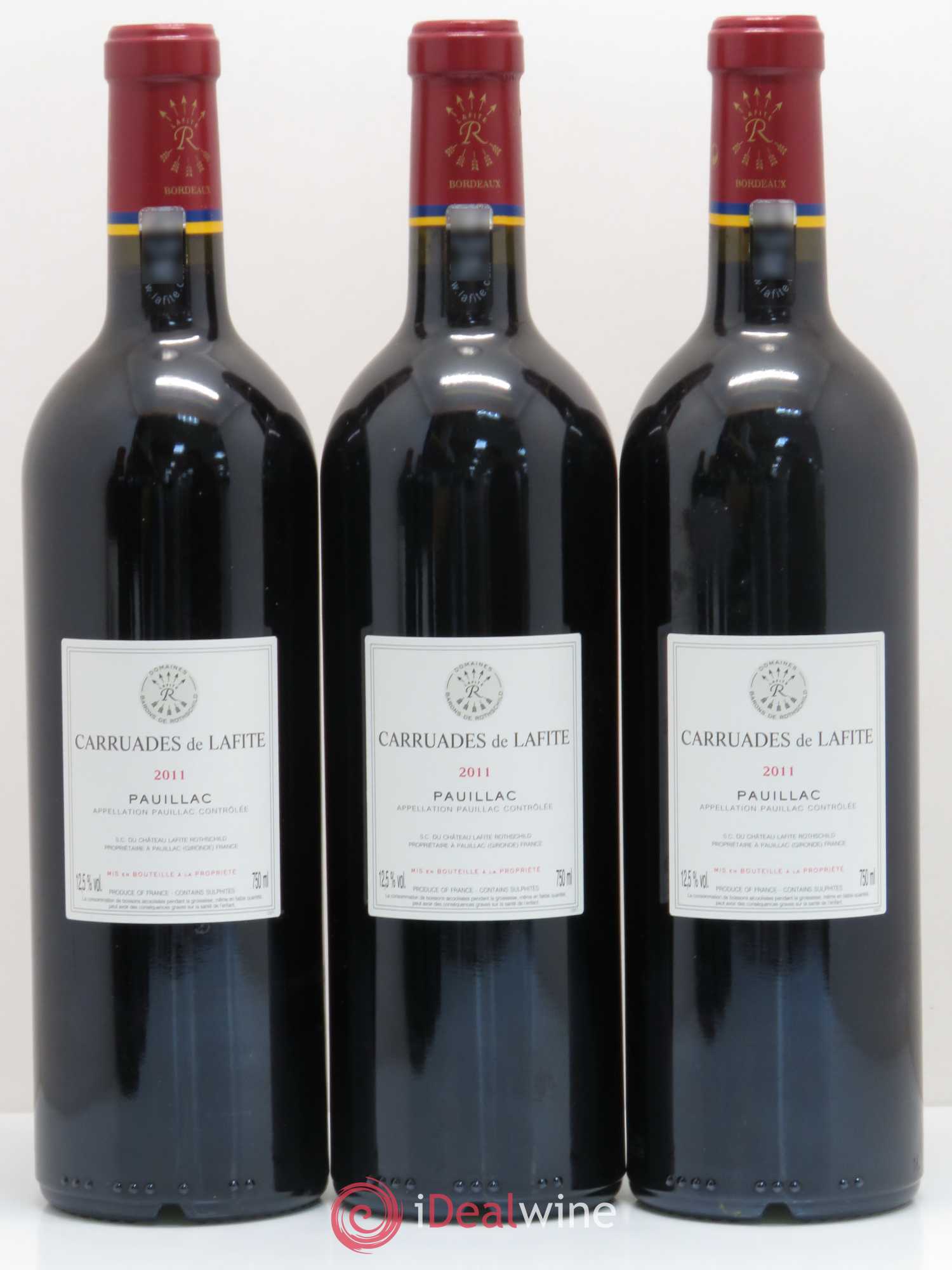 Carruades de Lafite Rothschild Second Vin 2011 - Lot de 6 bouteilles - 4