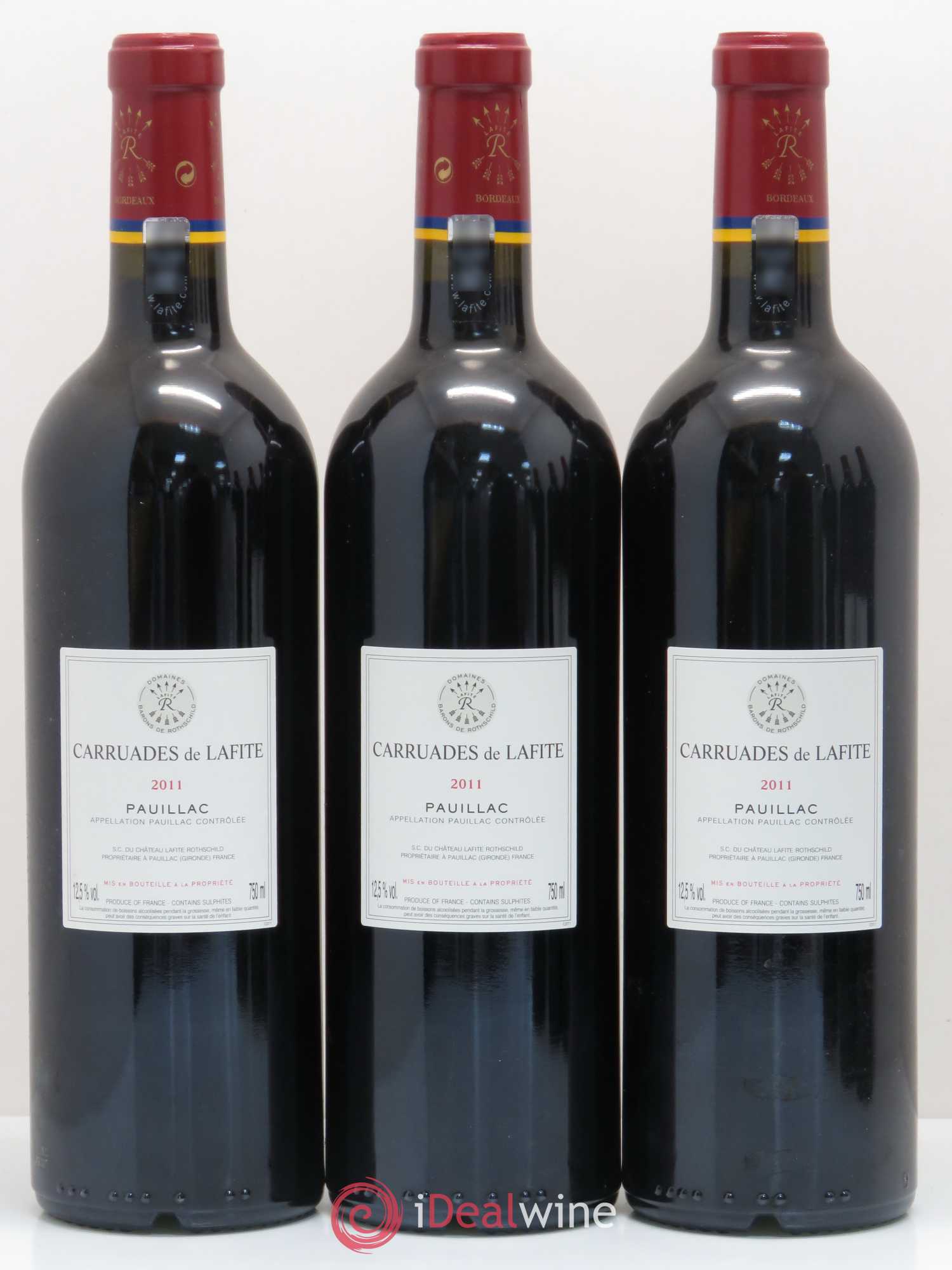 Carruades de Lafite Rothschild Second Vin 2011 - Lot de 6 bouteilles - 2