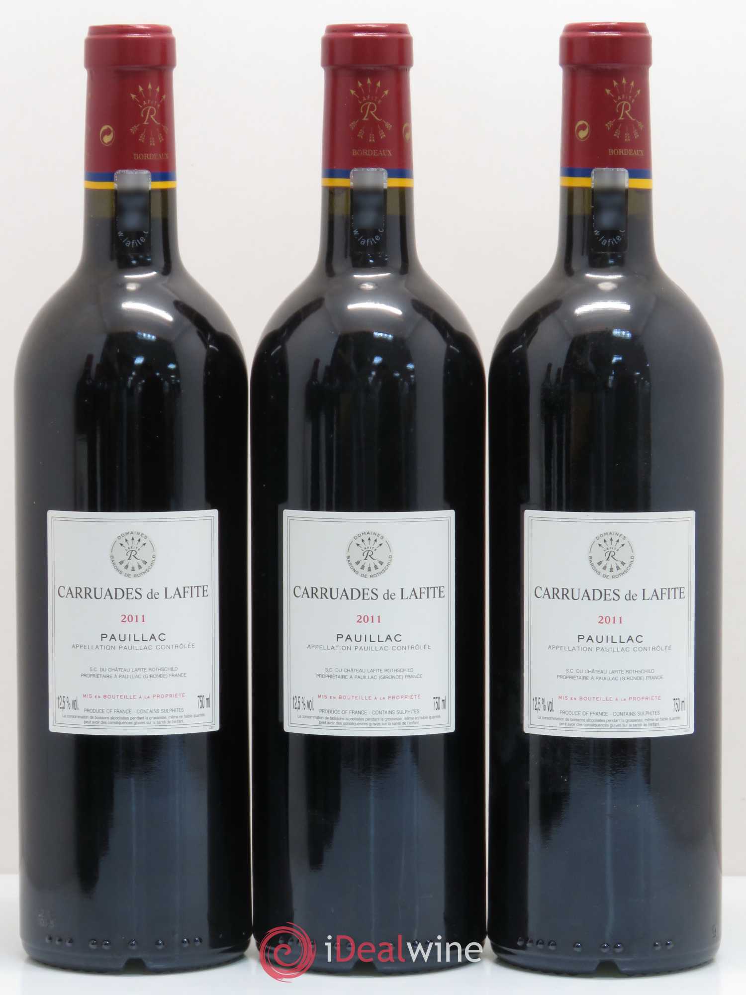 Carruades de Lafite Rothschild Second Vin 2011 - Lot de 6 bouteilles - 4