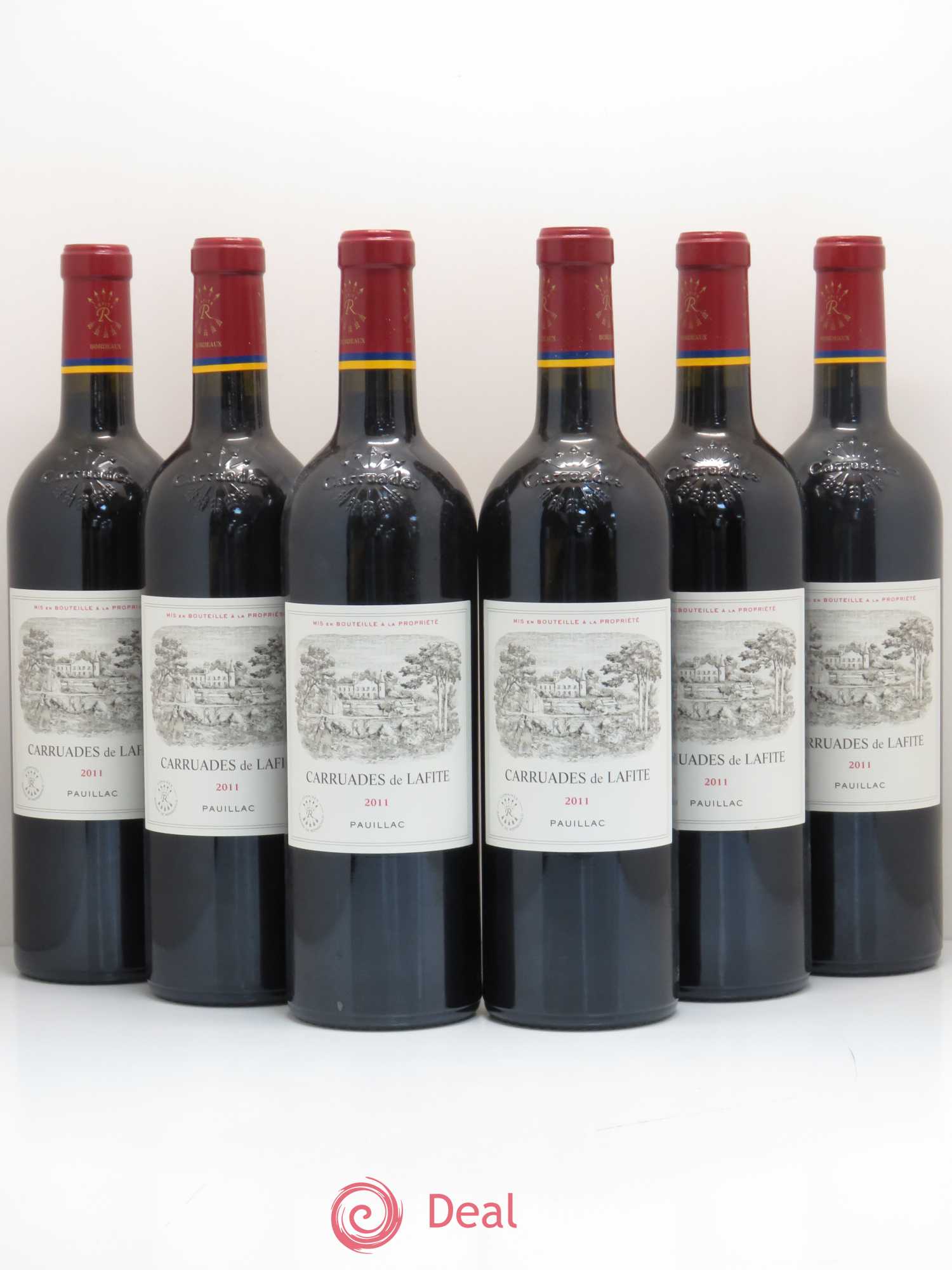 Carruades de Lafite Rothschild Second Vin 2011 - Lot de 6 bouteilles - 0